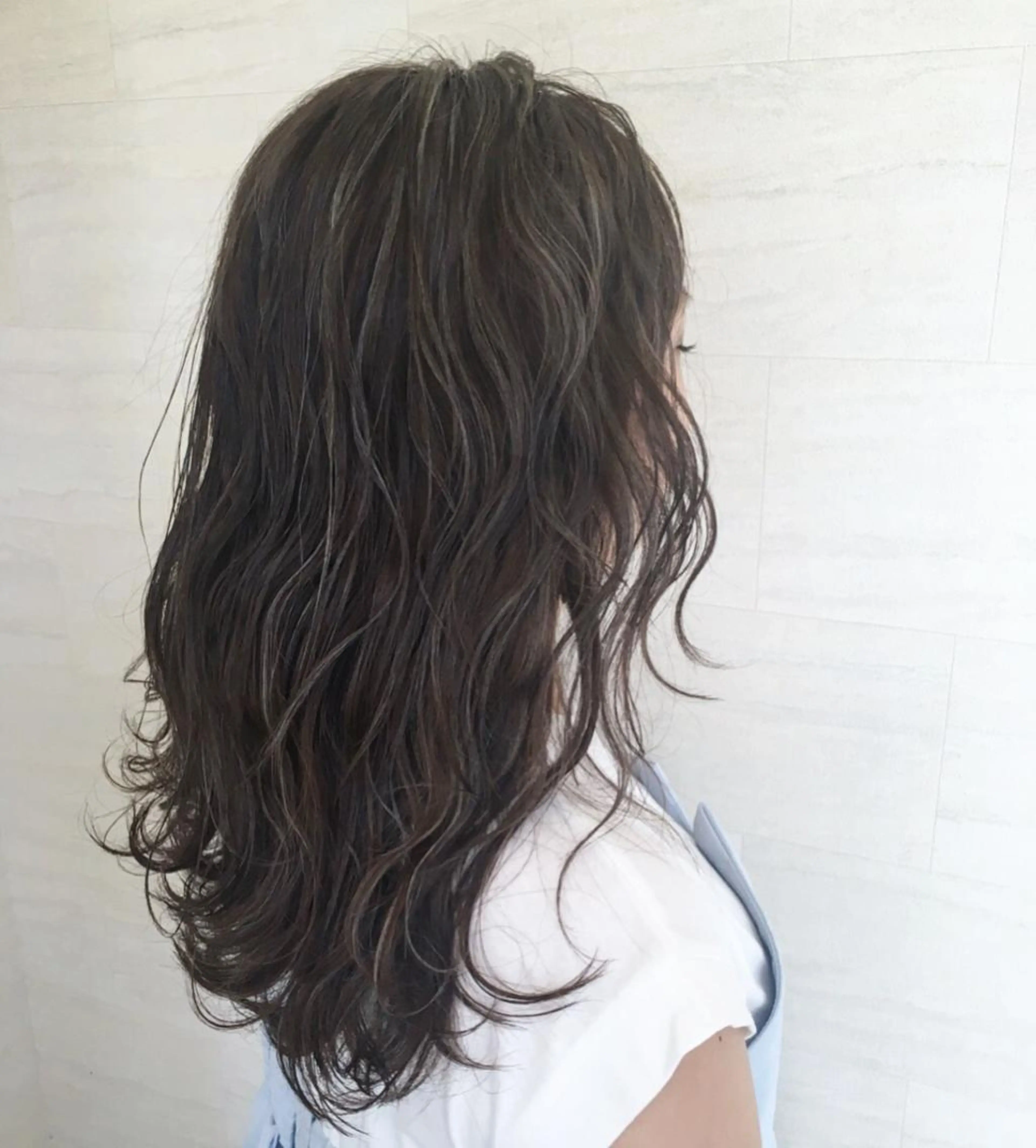 カラー ハイライトカラー ラブーケ中川中島店 クラタチカコのヘアスタイル