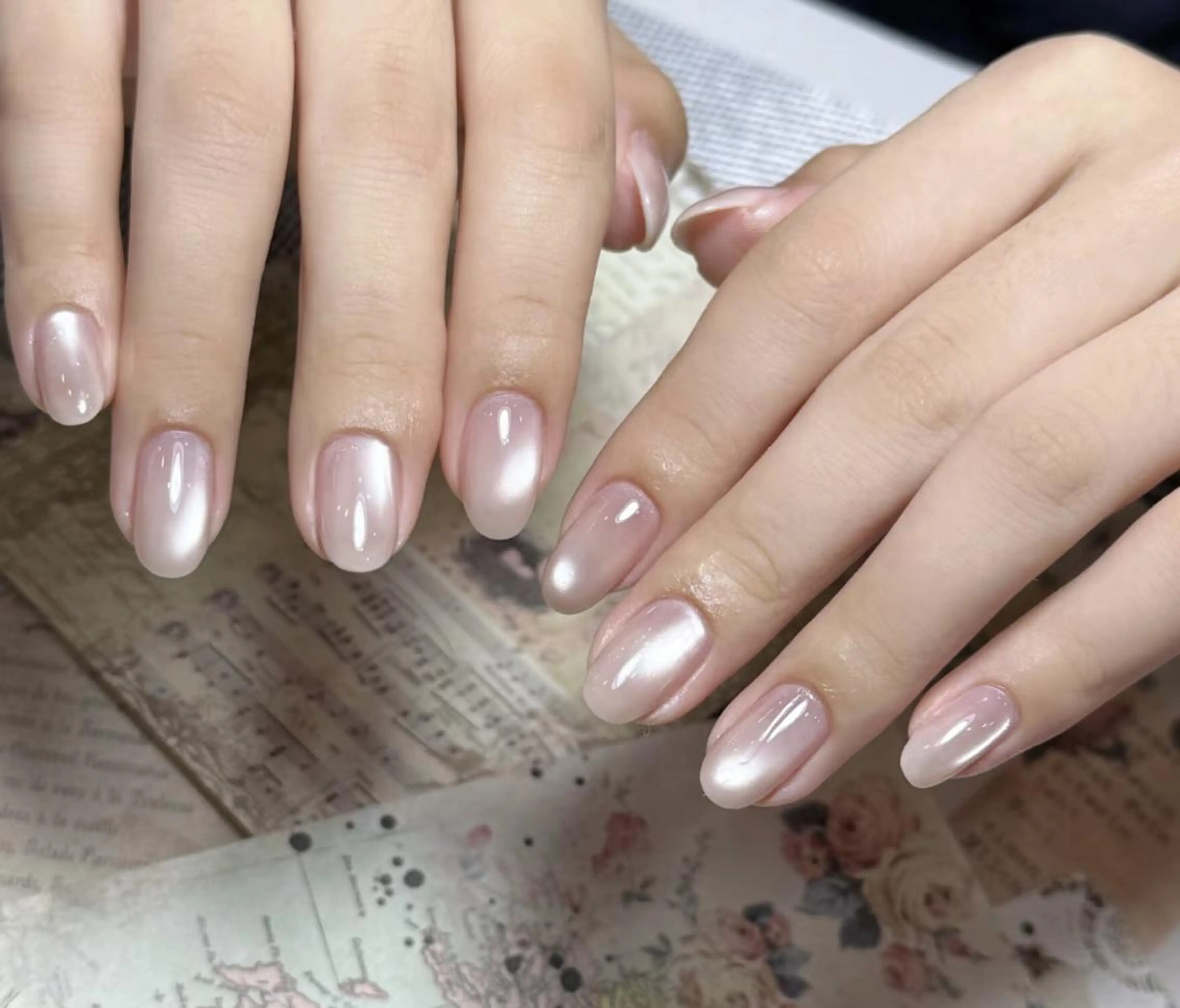 ネイル ハンドネイル ハンドケア 🍑 momo_nailのネイルデザイン