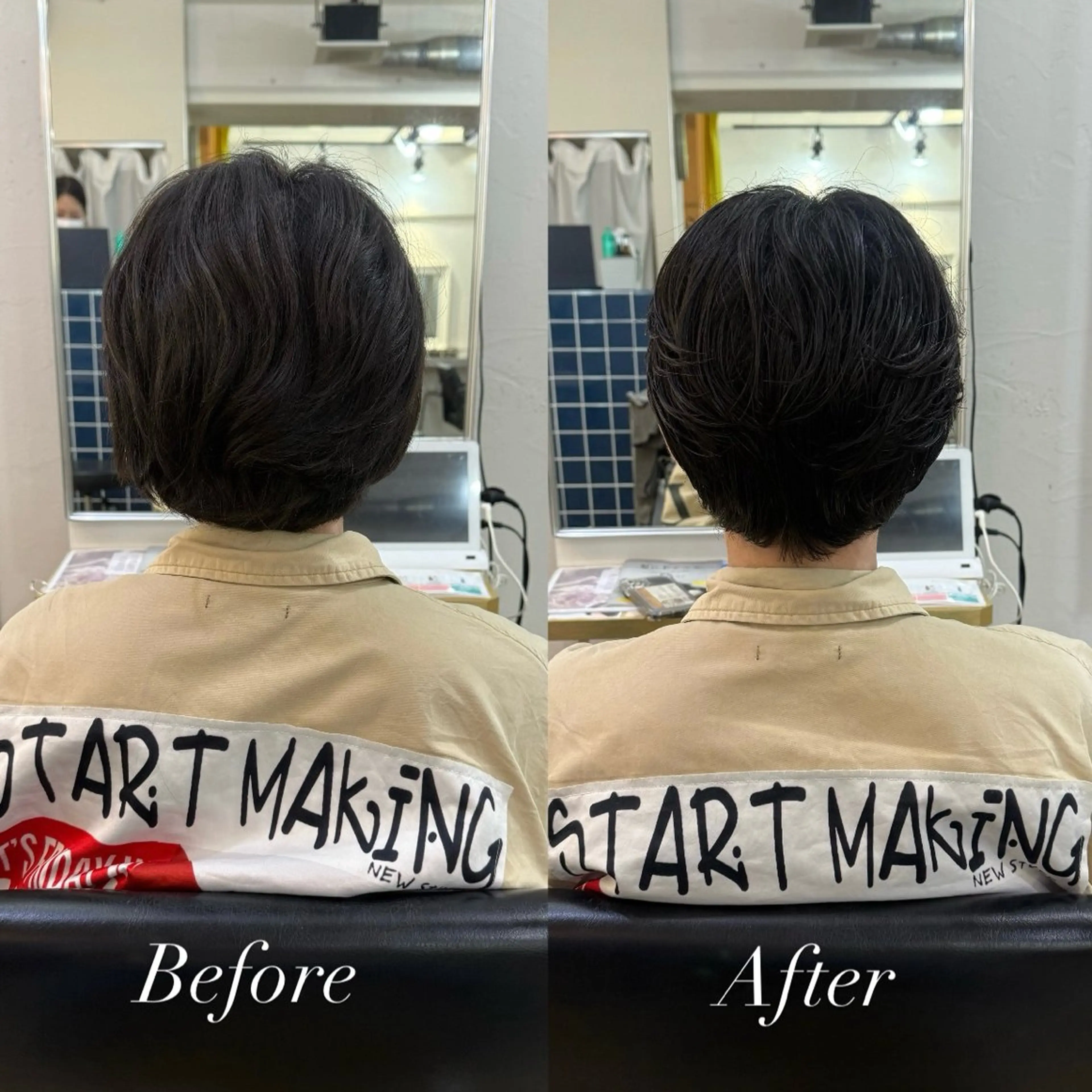 ショート カット 髪質改善特化／透明感 カラー／ＡＫＡＮＥ♡のヘアスタイル