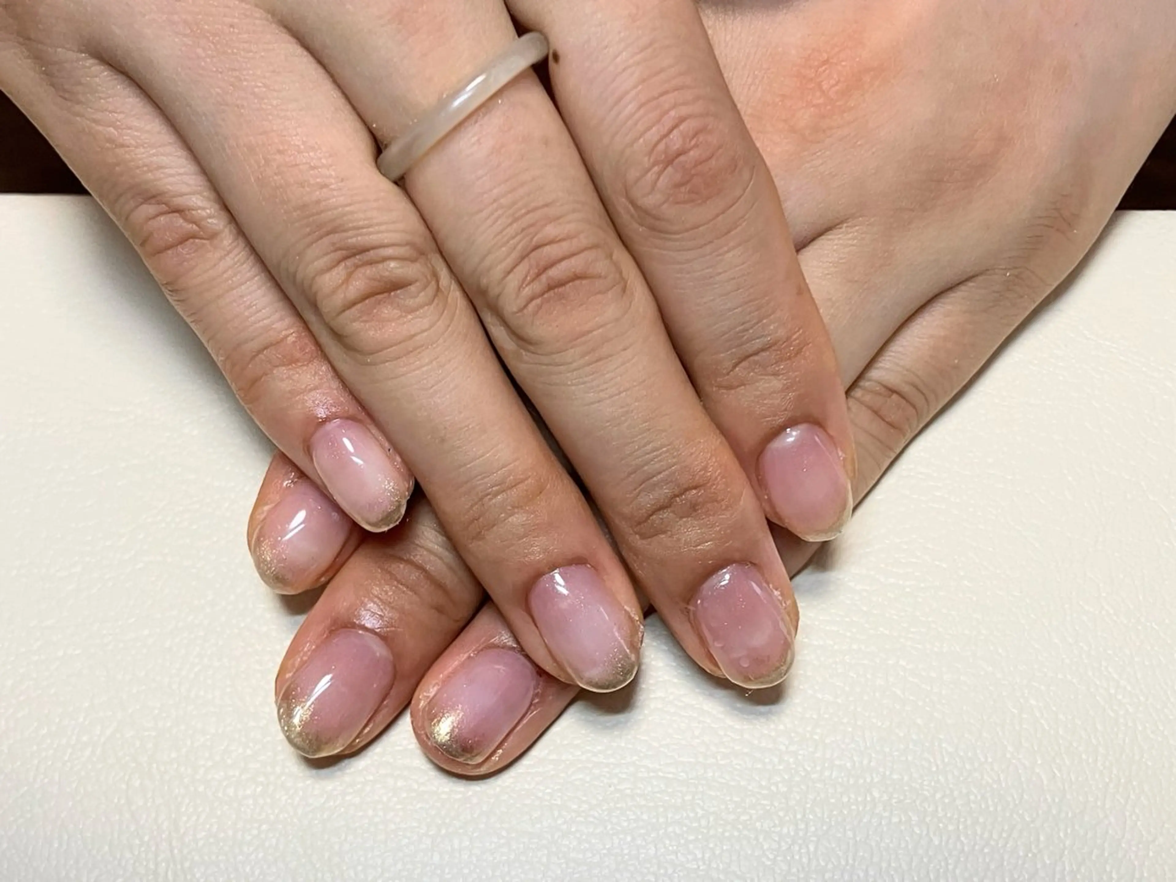 ネイル フレンチネイル ミラーネイル ハンドネイル ネイルサロン ふきよせのネイルデザイン