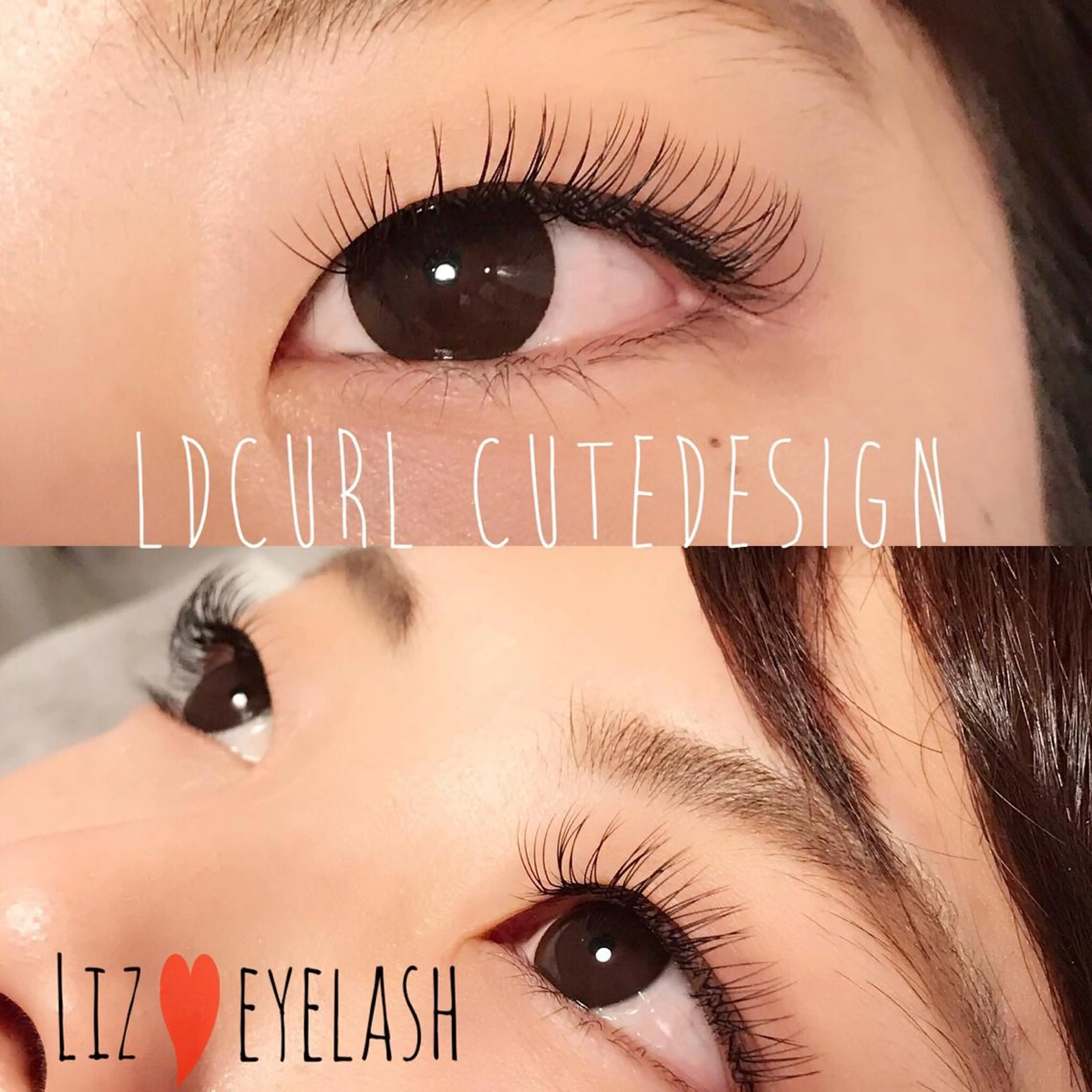 マツエク・マツパ Lカール 一重×まつ毛パーマ マツエク nashira -ナシラ- 恵比寿のマツエク・マツパデザイン