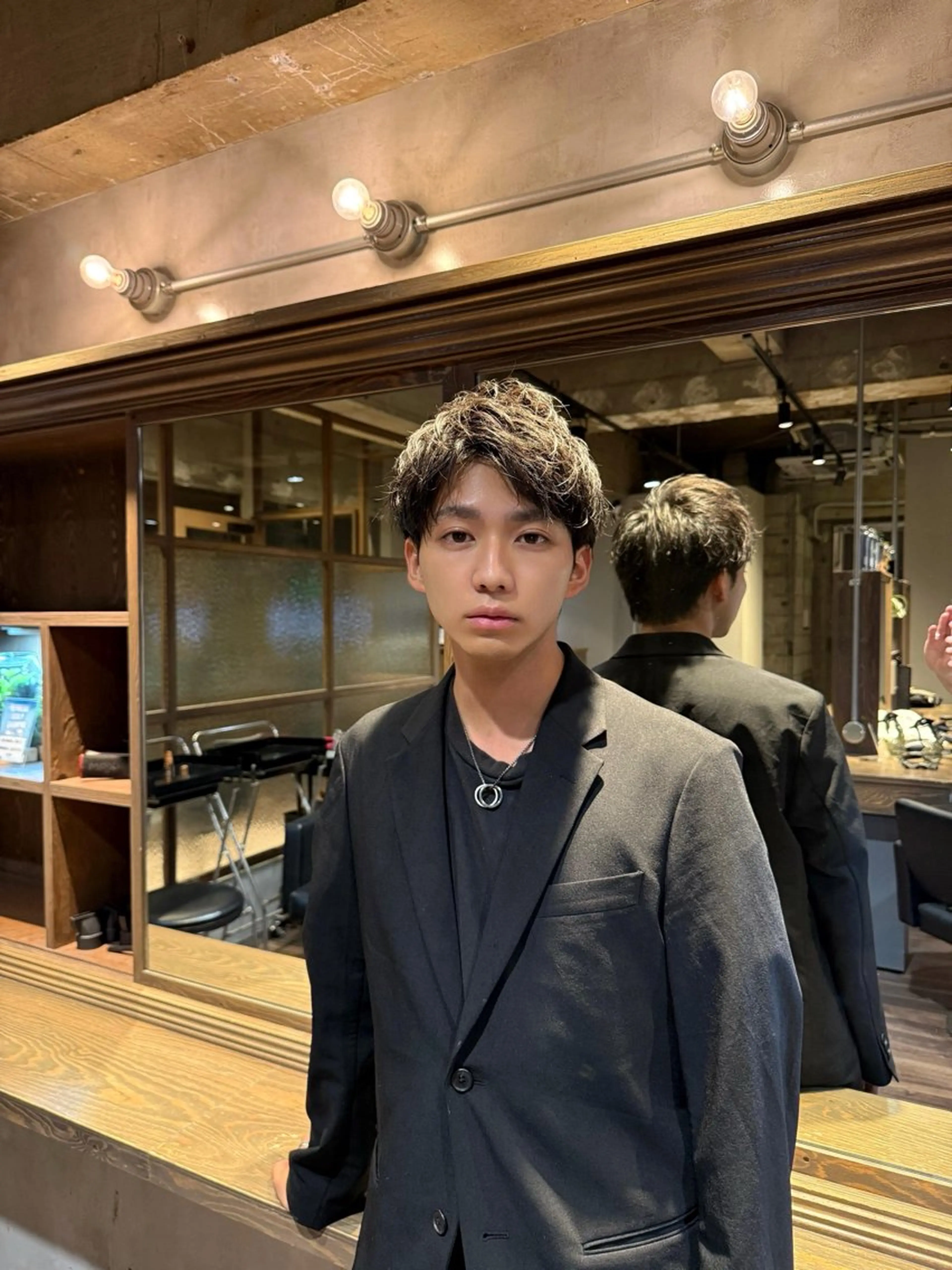 ショート メンズ アップバング ショートヘア カット メンズ/佐藤 恒輝のヘアスタイル