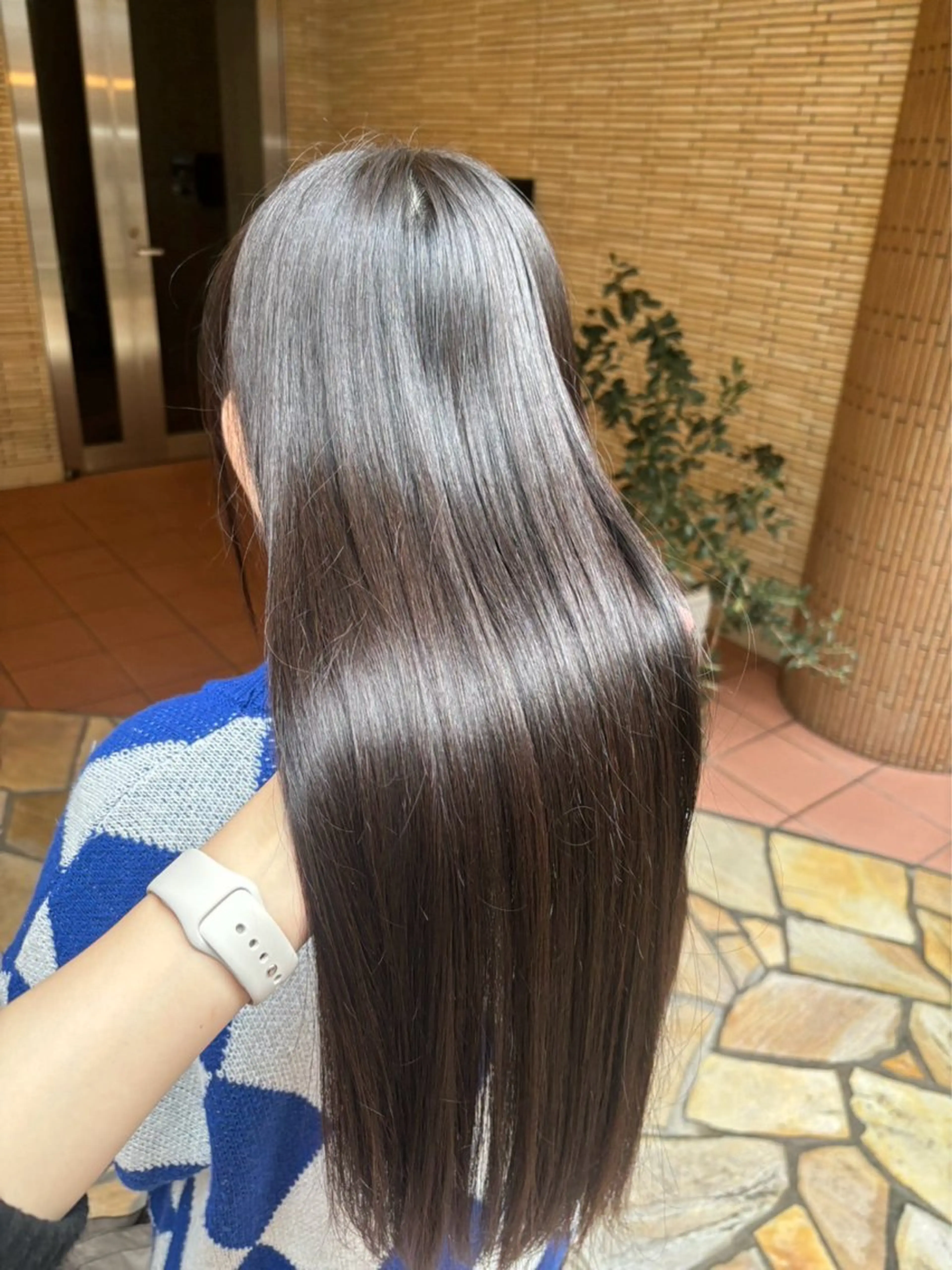 ロング みわ/博多 ブリーチ/メンズヘアのヘアスタイル