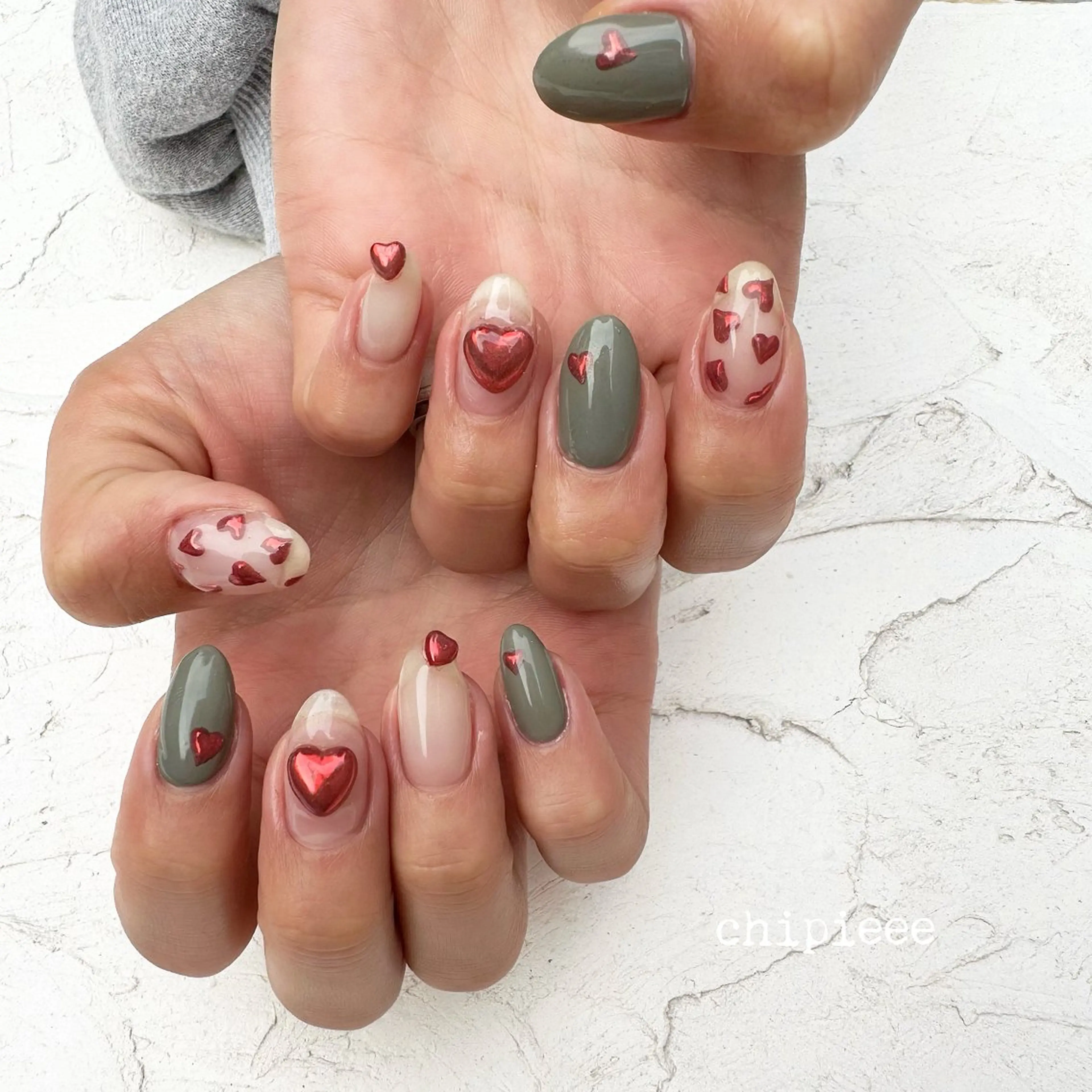 ネイル バレンタイン ハンドネイル HiMe .のその他イメージ