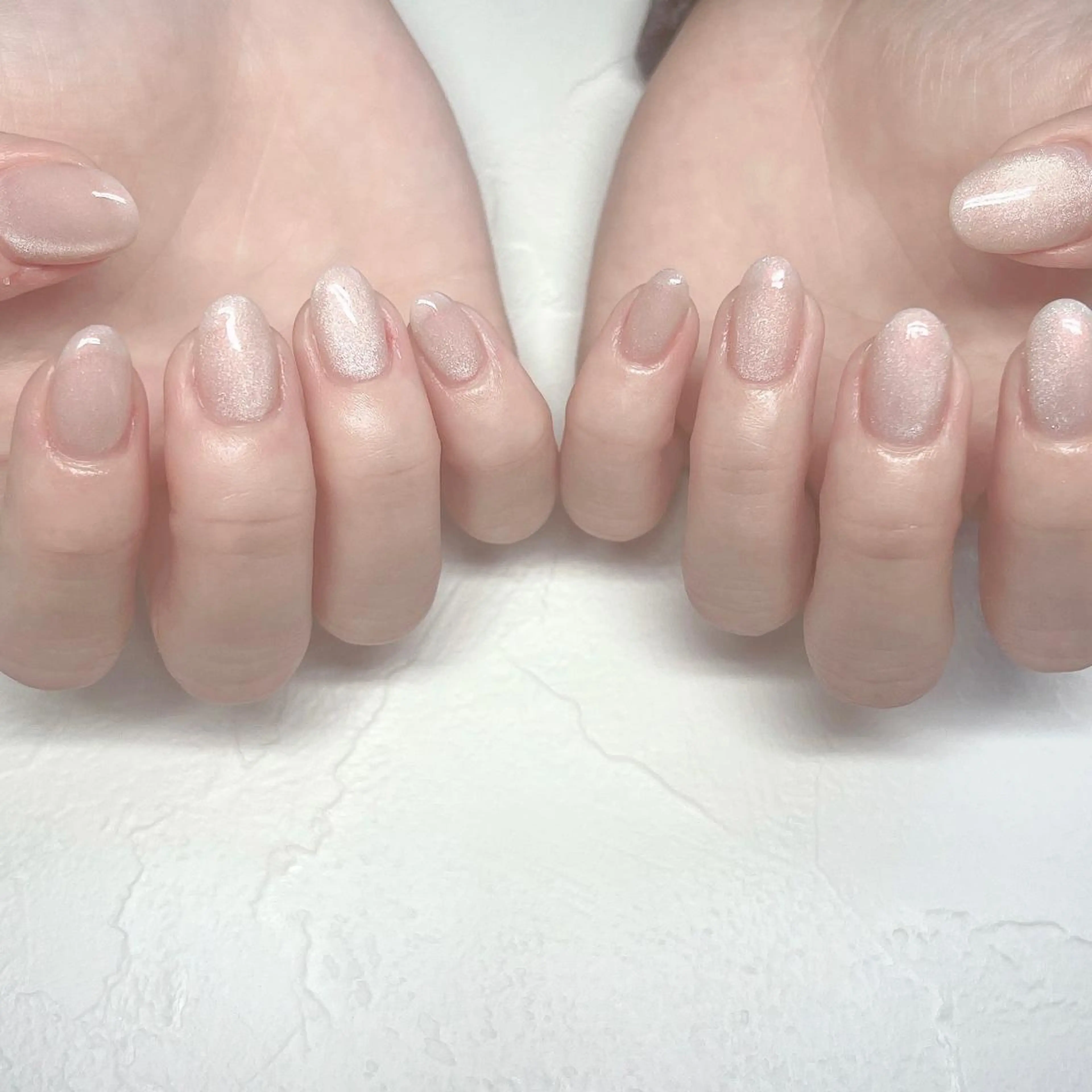 ネイル マグネットネイル マグネットワンカラー ワンカラーネイル LI’A NAIL SALON所属・LIAnail MOEのネイルデザイン