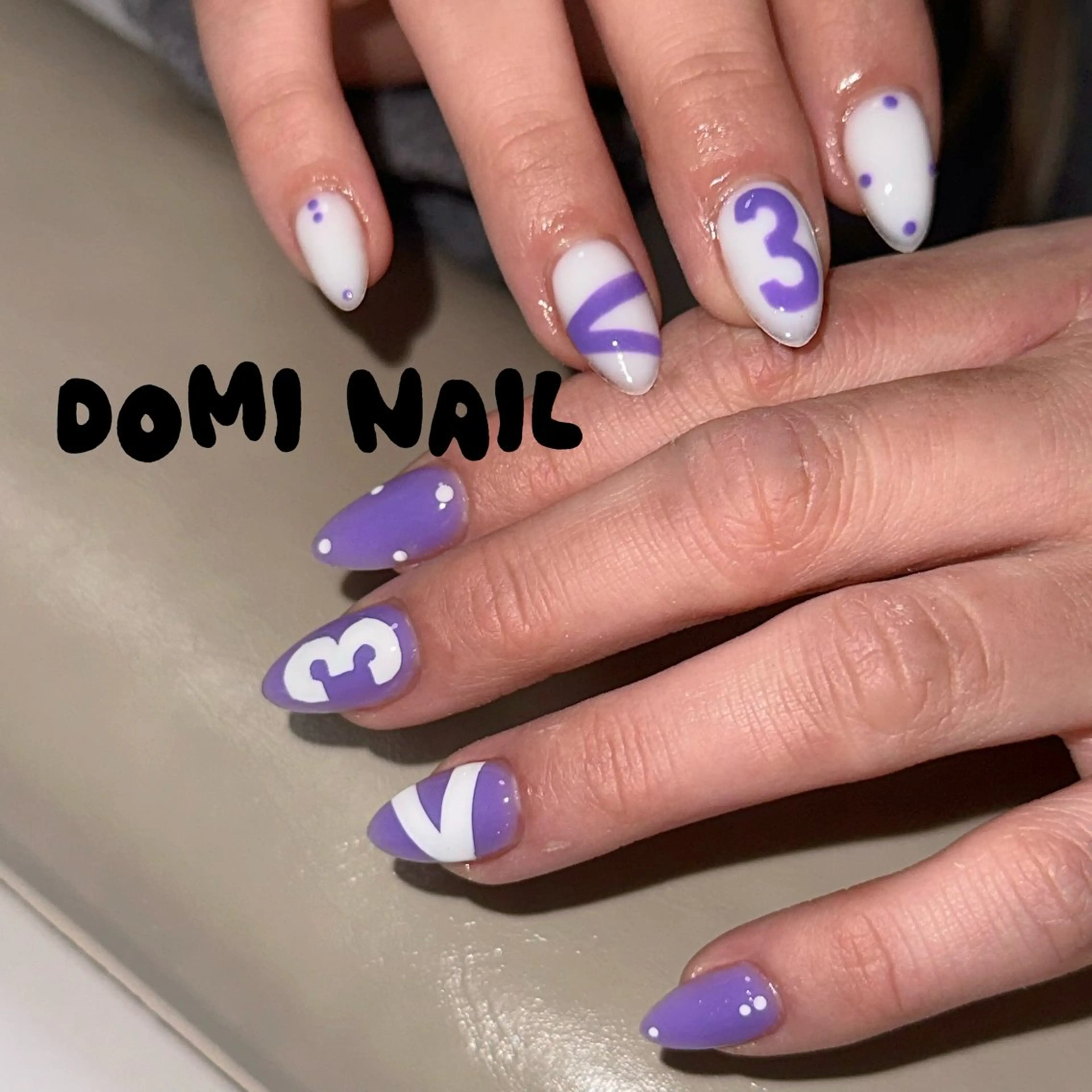 ネイル 持ち込み ネイルチップ ハンドネイル Domi Nail Salonのネイルデザイン