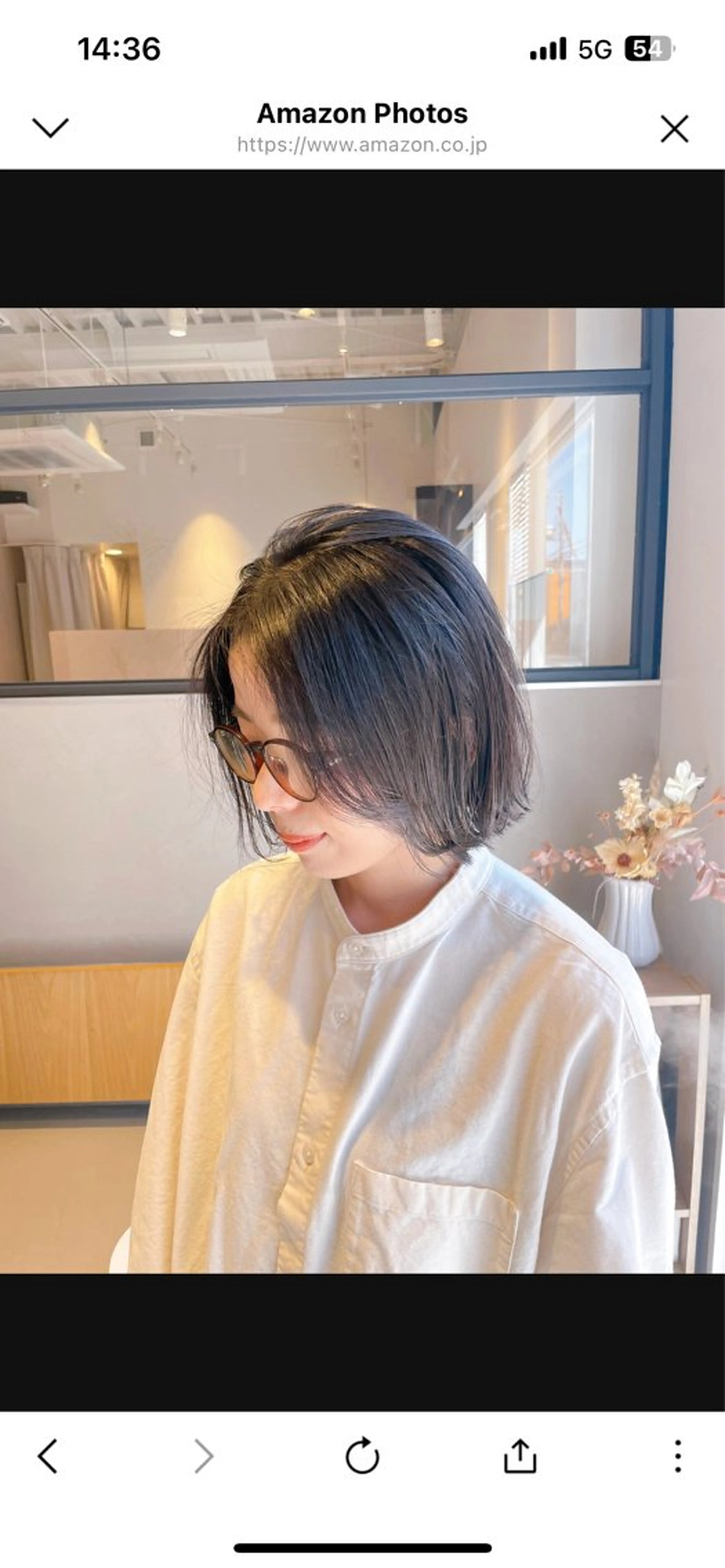 ショート カラー カット ヘアカラー トリートメント ✨艶髪職人艶カラー✨ 中本輝人のヘアスタイル