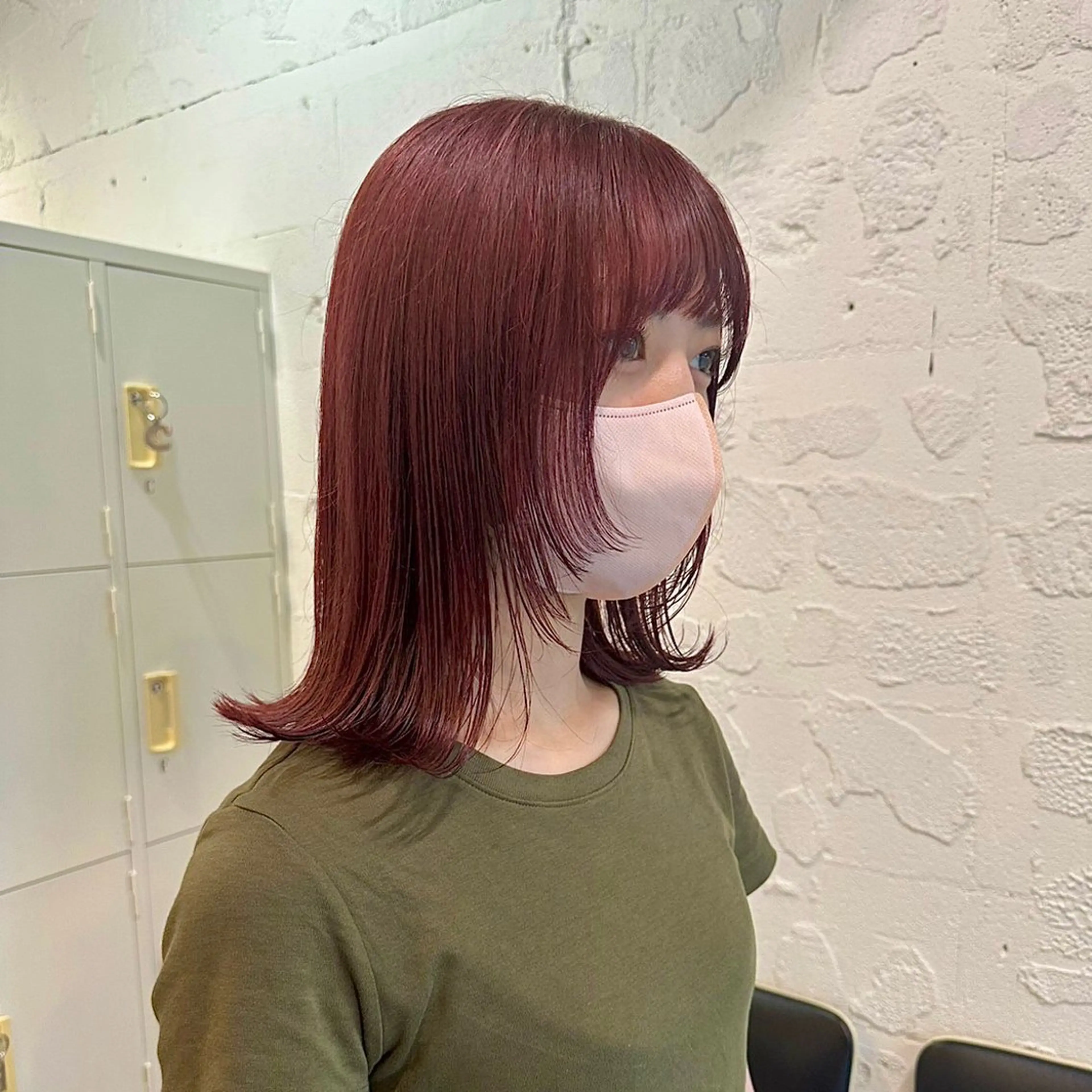 ミディアム カラー ヘアアレンジ 🎀ダブルカラーレイ ヤーyuuri🎀のヘアスタイル