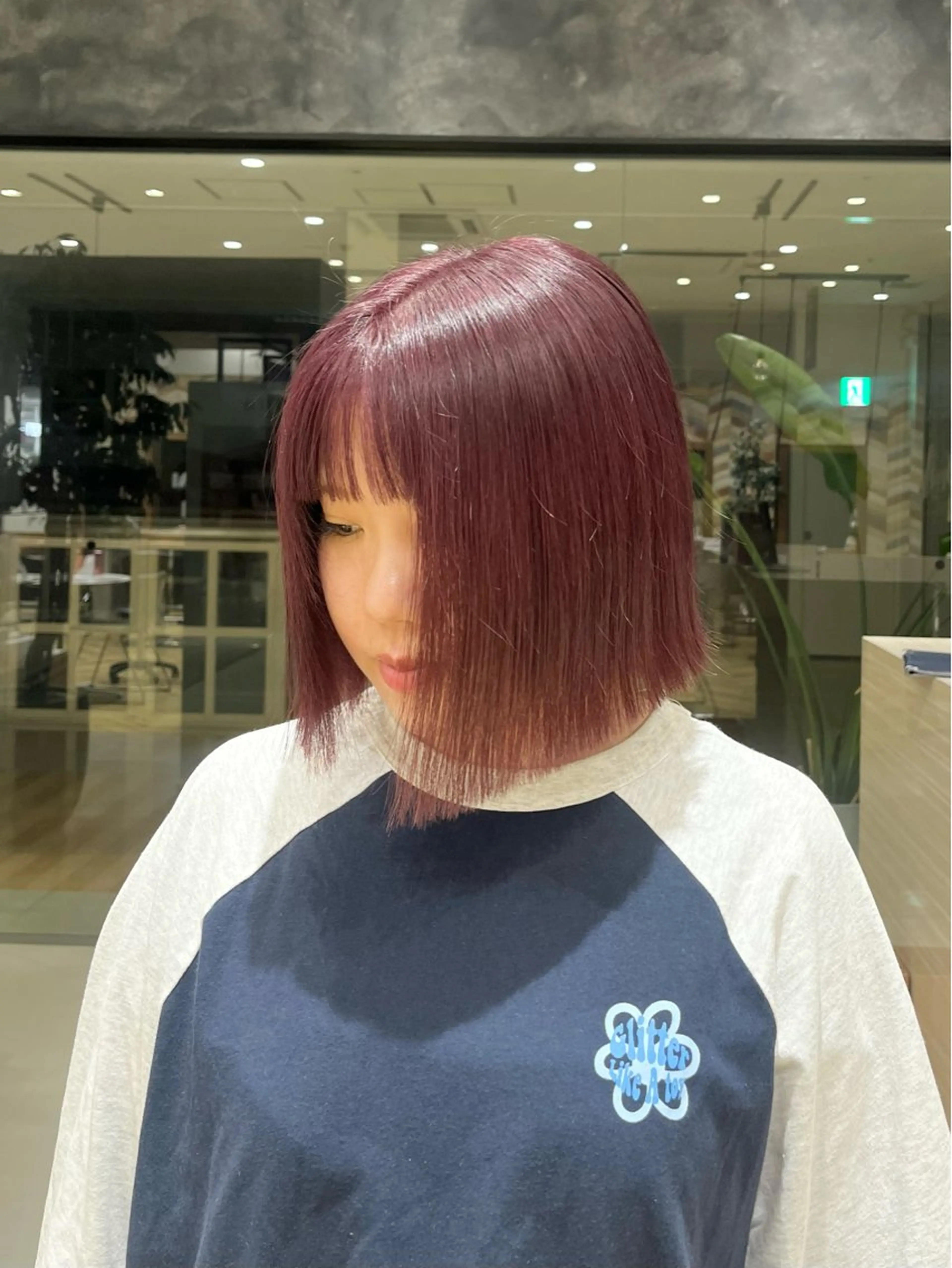 ショート カラー ベージュカラー ピンクカラー ピンクベージュ ボブ 🫧艶髪、暖色カラー 🫧Harukaのヘアスタイル