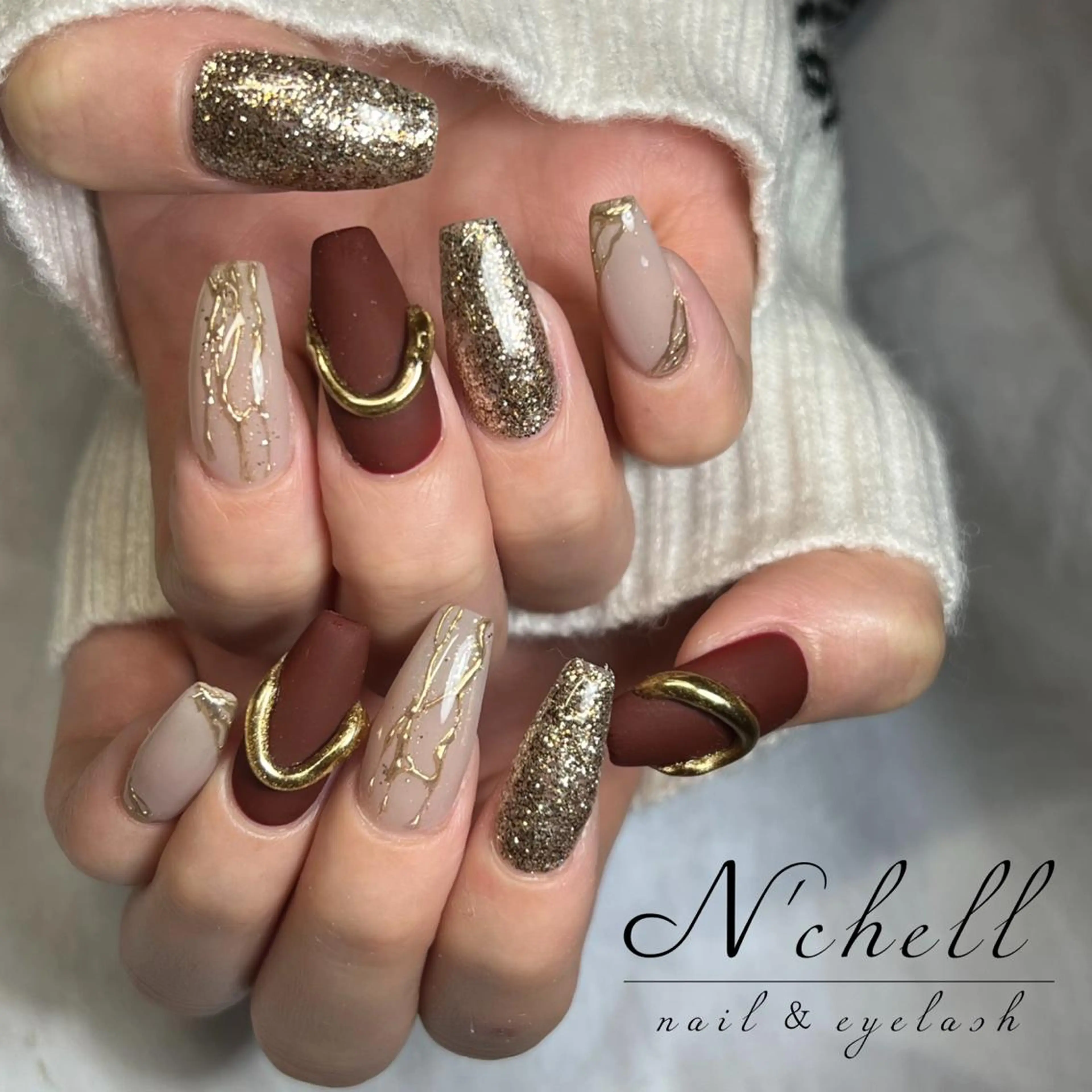 ネイル ハンドネイル Nailist Aoiのネイルデザイン