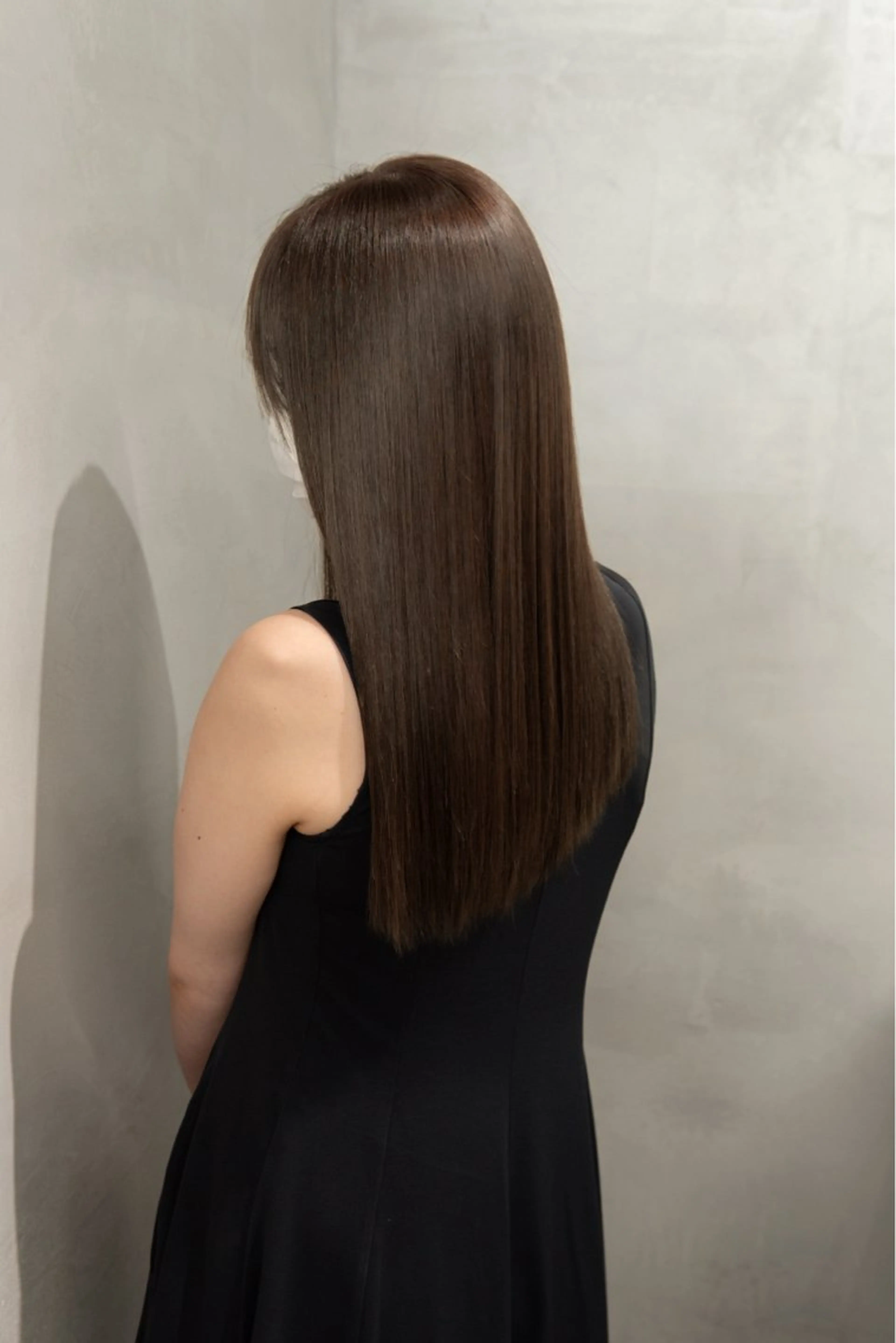 ロング カラー ヘアカラー トリートメント navile 銀座 角田 龍太のヘアスタイル