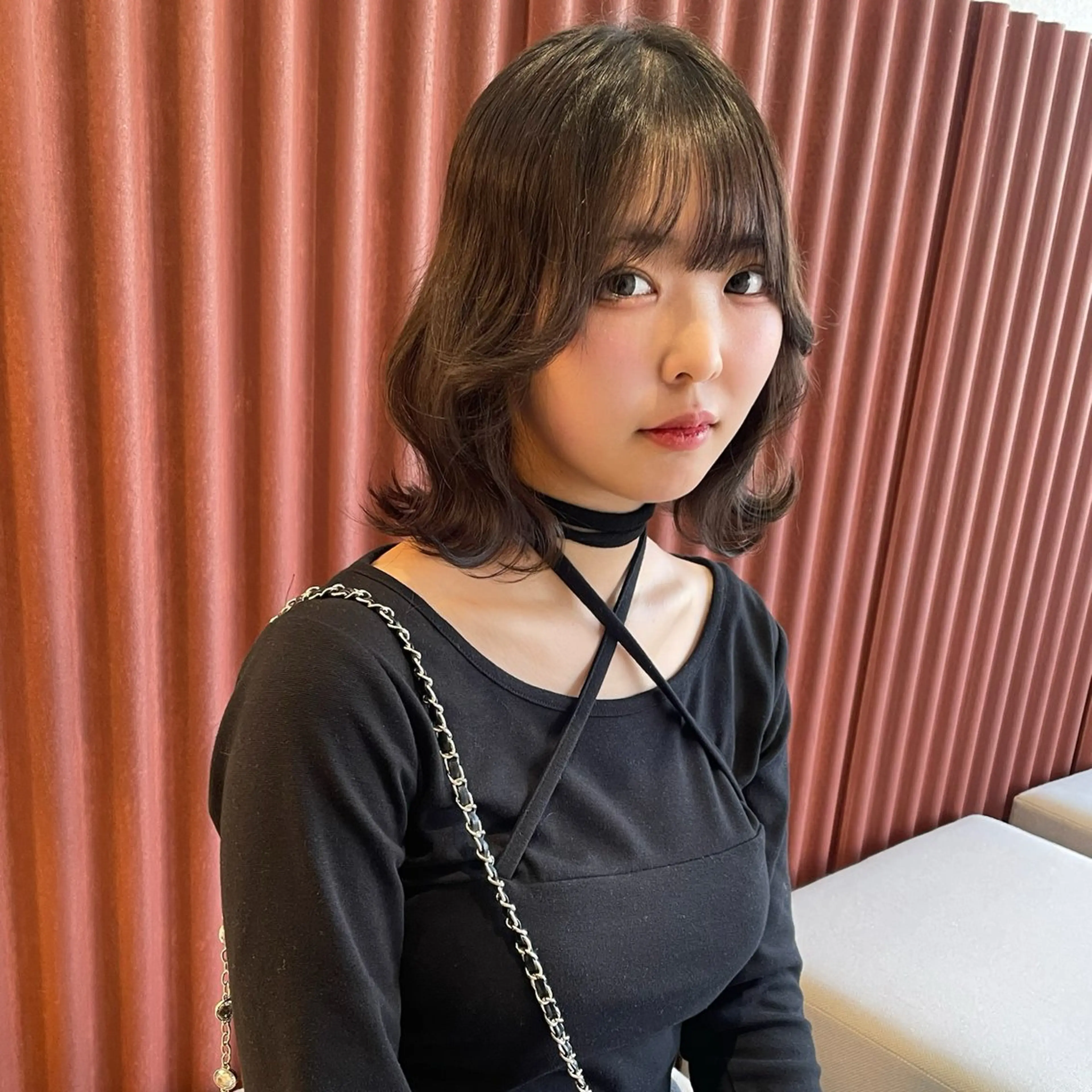 ミディアム カラー ミディアムレイヤー レイヤーカット カット ヘアカラー トリートメント 北九州美容室 🕊️わかな✂︎のヘアスタイル