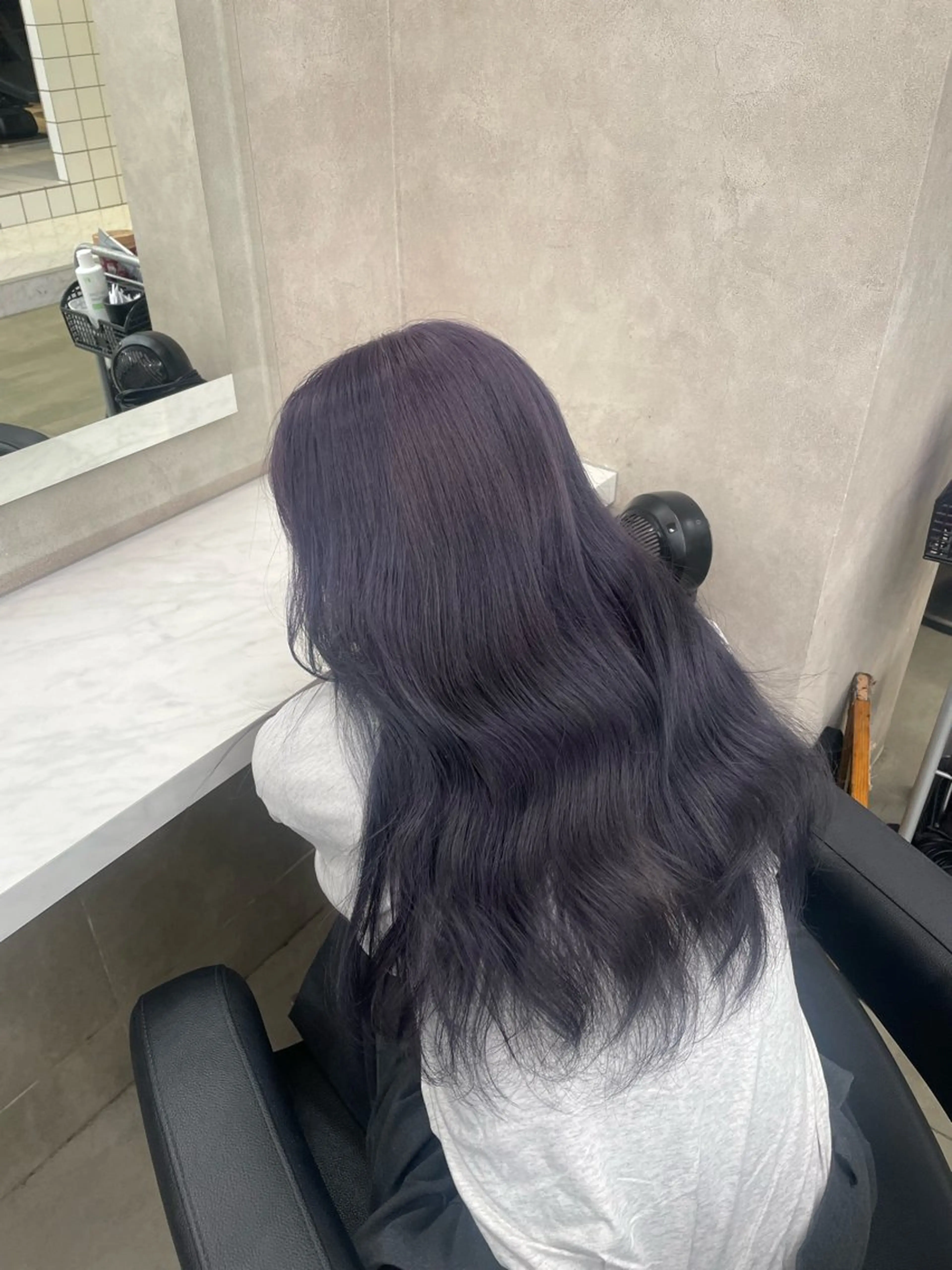 ロング カラー 表参道ハッシュカット レイヤー/リノンのヘアスタイル