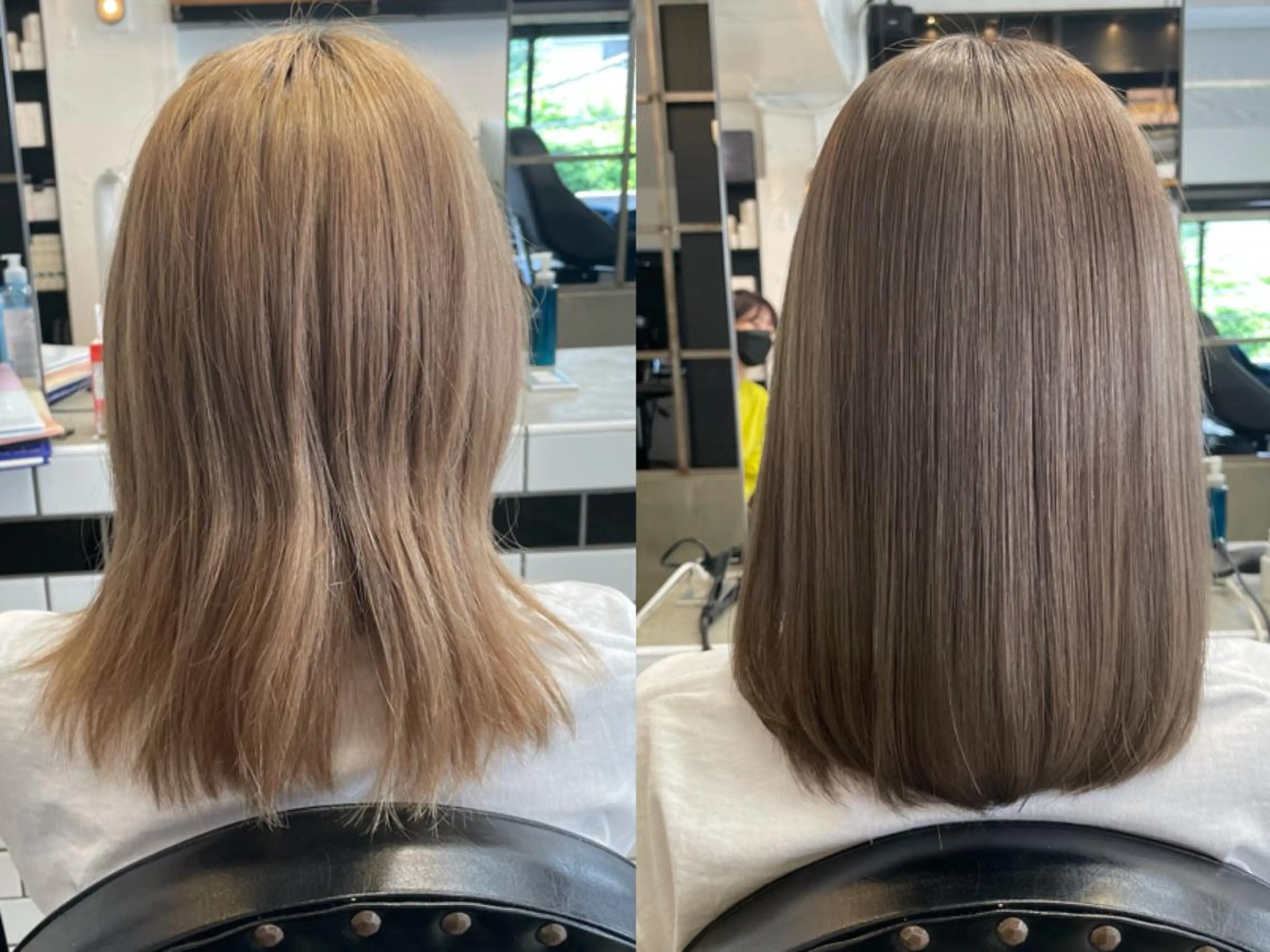 ロング カラー ヘアアレンジ 🌈本物の髪質改善 森田涼平のヘアスタイル