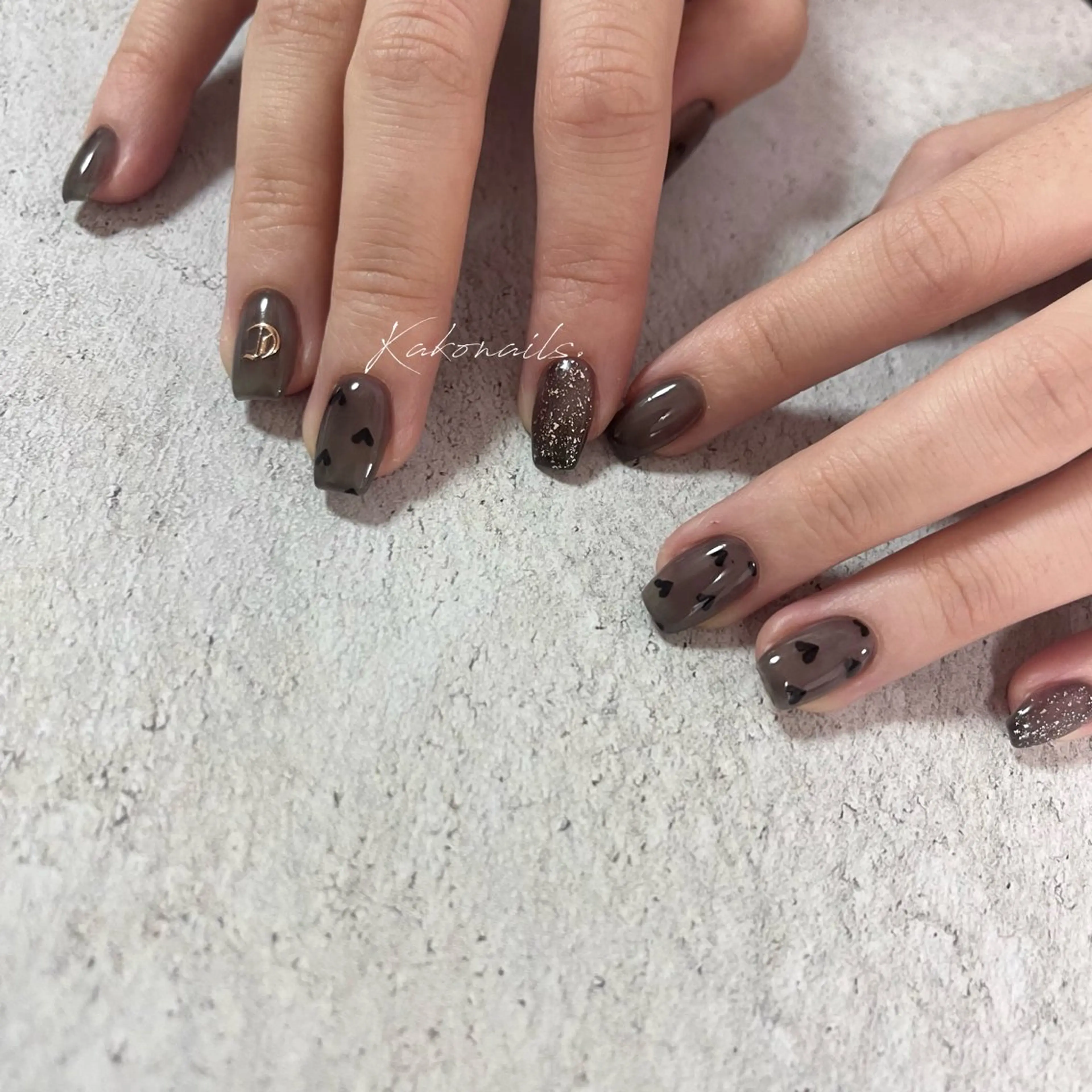 ネイル ハンドネイル フットネイル KAKO momo京橋のネイルデザイン