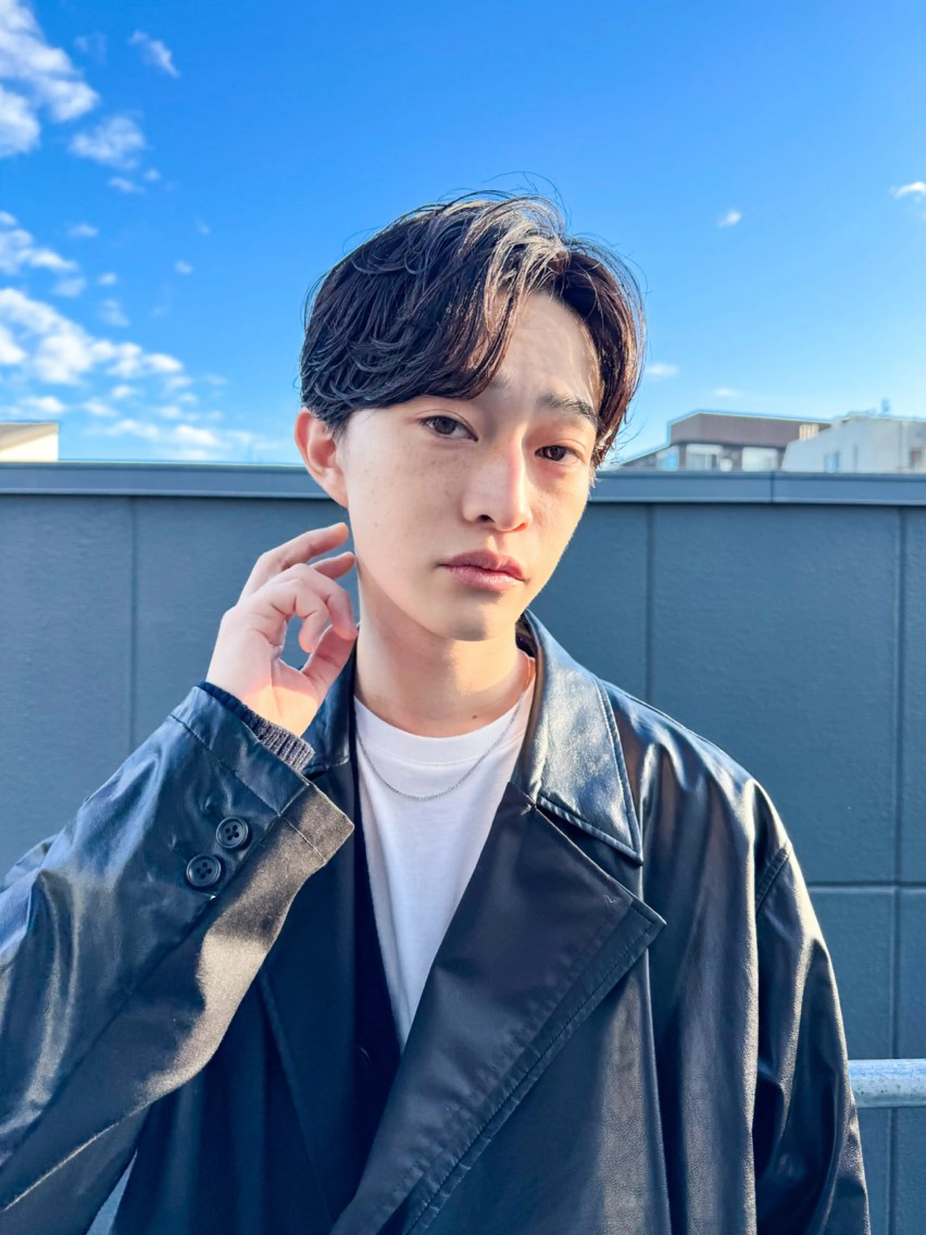 メンズ カット 山中 束真のヘアスタイル