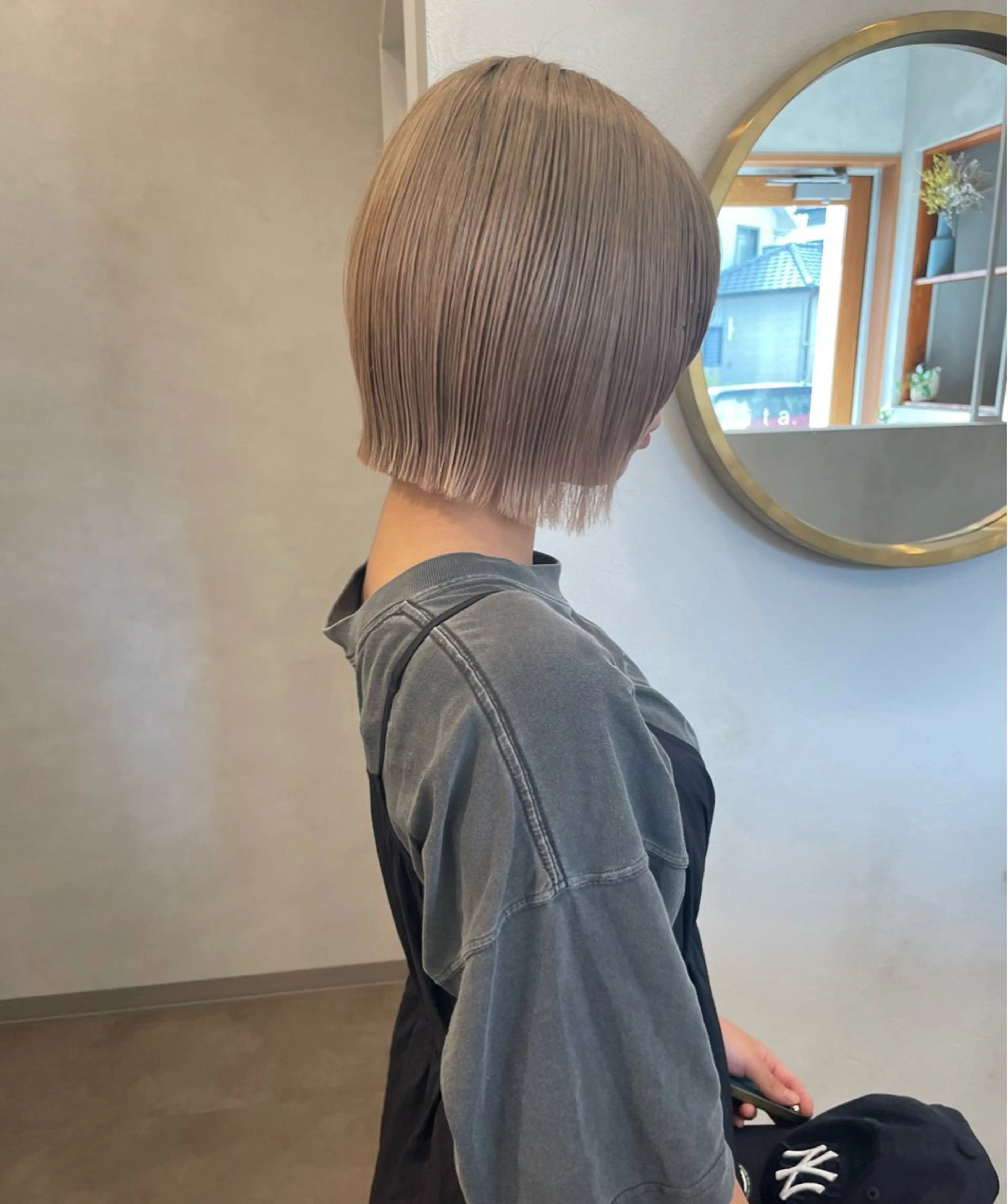 ショート Lita. hairdesign所属・kako /透明感カラー🤍のヘアスタイル