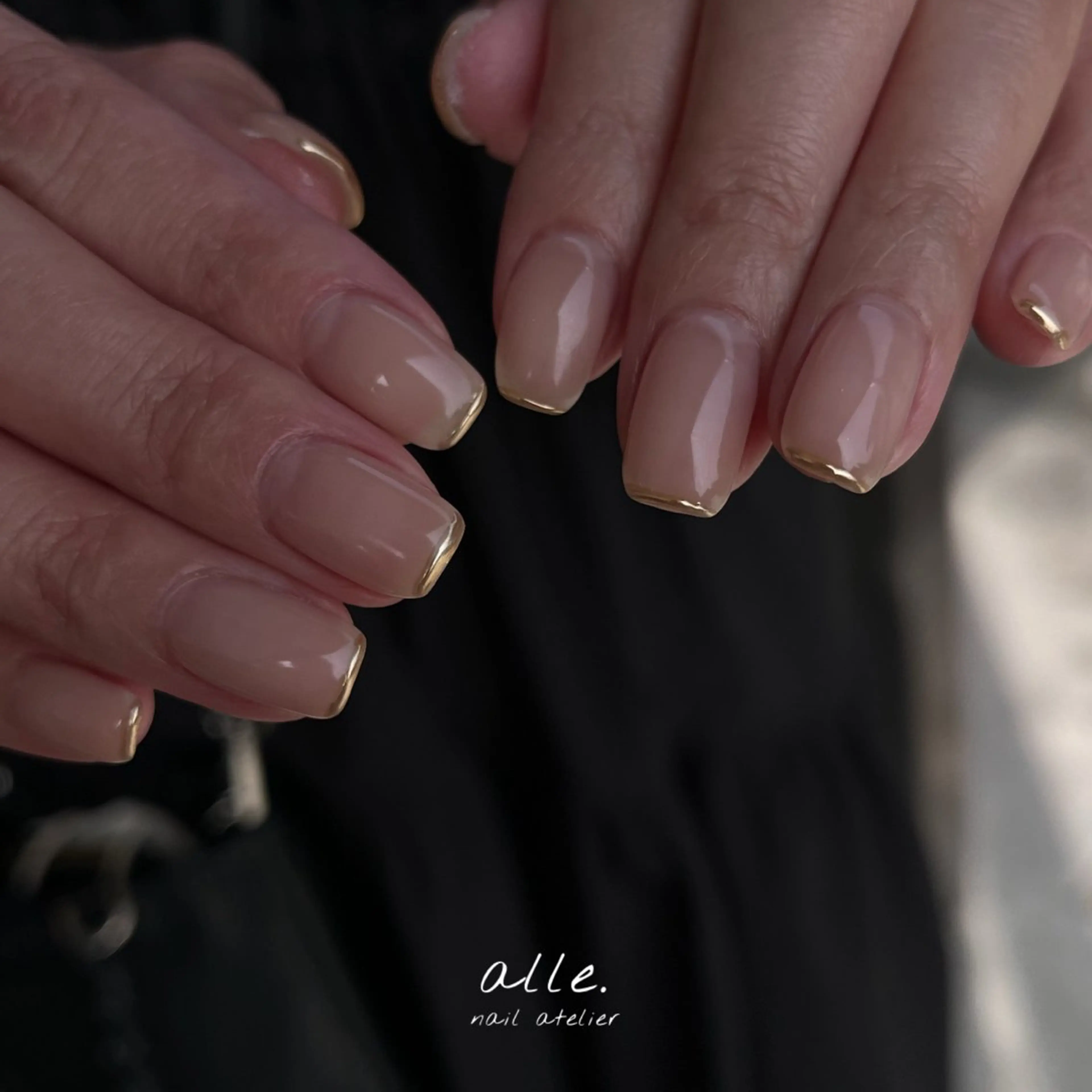 ネイル ハンドネイル atelier alle.のネイルデザイン