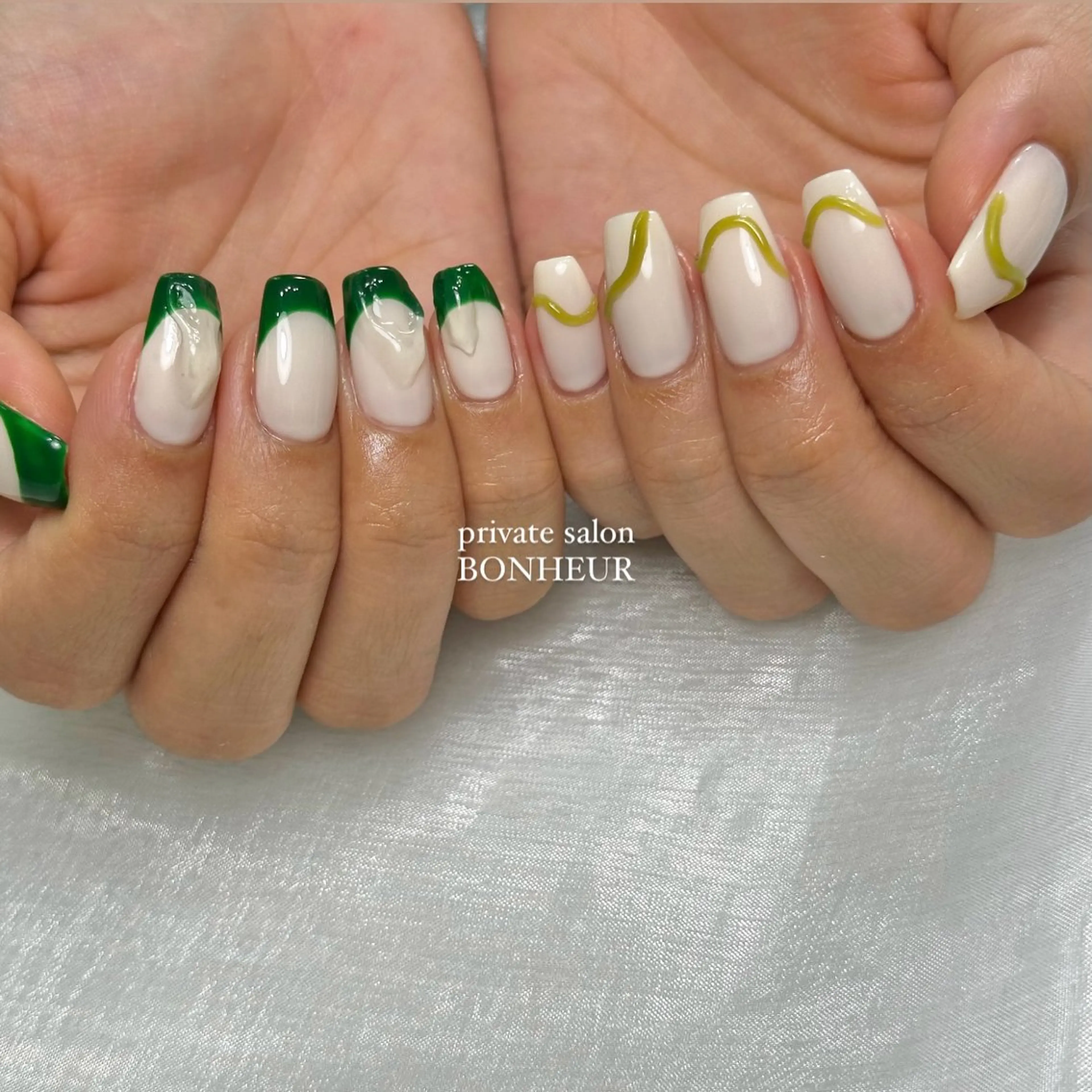 ネイル ハンドネイル BONHEUR Annaのネイルデザイン