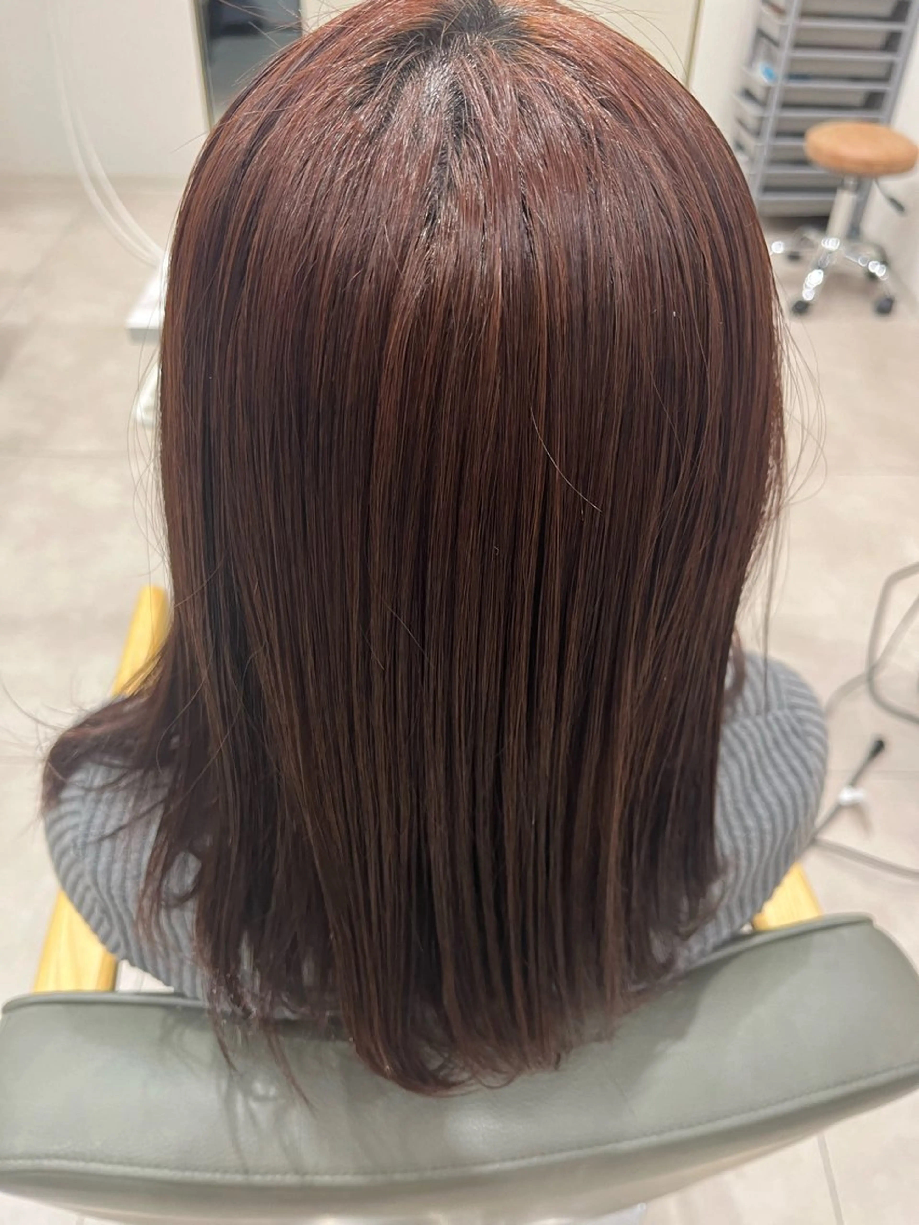 カラー ヘアカラー Lapel green所属・カラーモデル Takahataのヘアスタイル