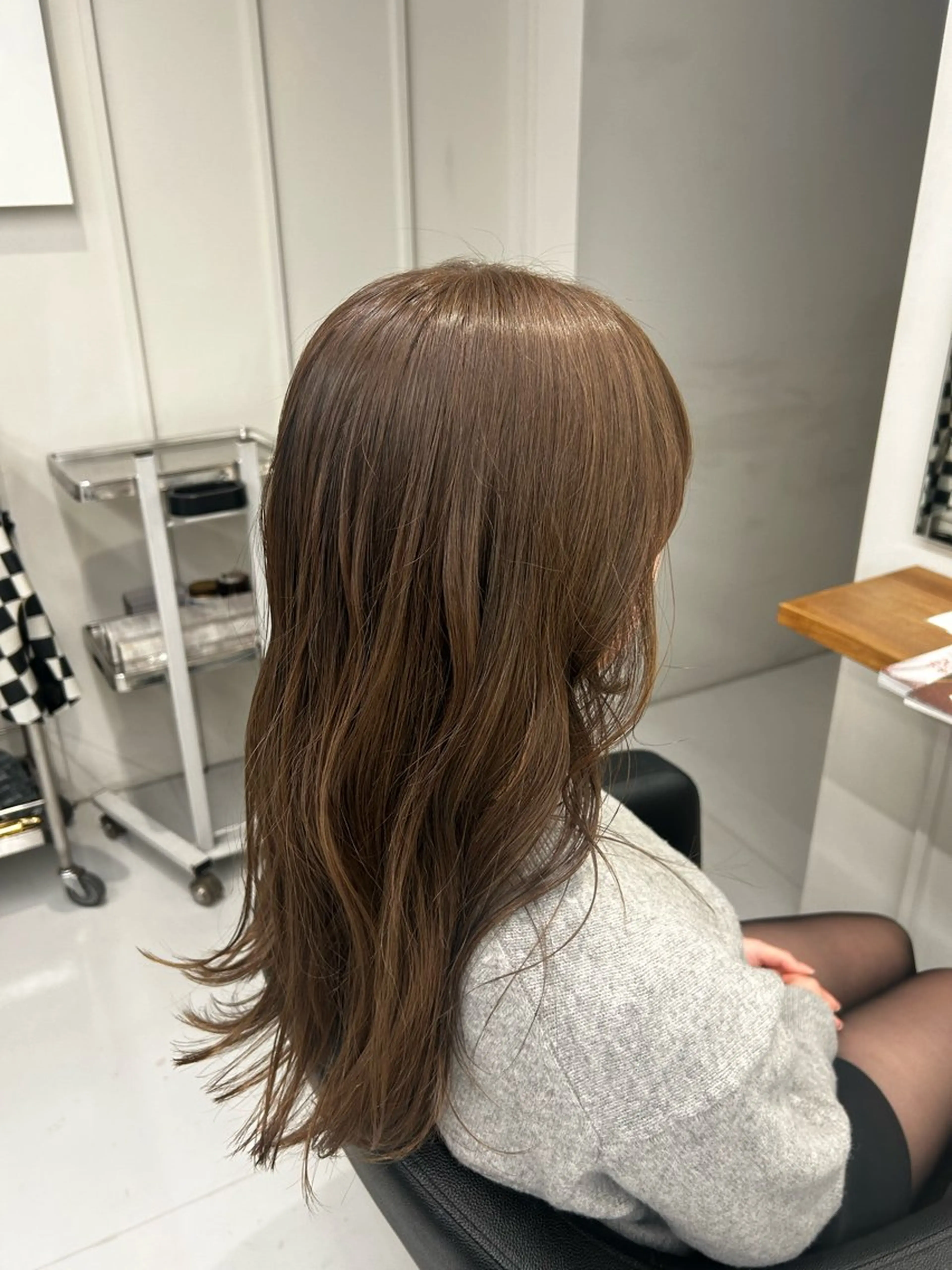 ロング カラー ベージュカラー ブラウンカラー ヘアカラー BARBES TOKYO SOUTH所属・🤎💇🏻‍♀️✨ /万尋　マヒロのヘアスタイル