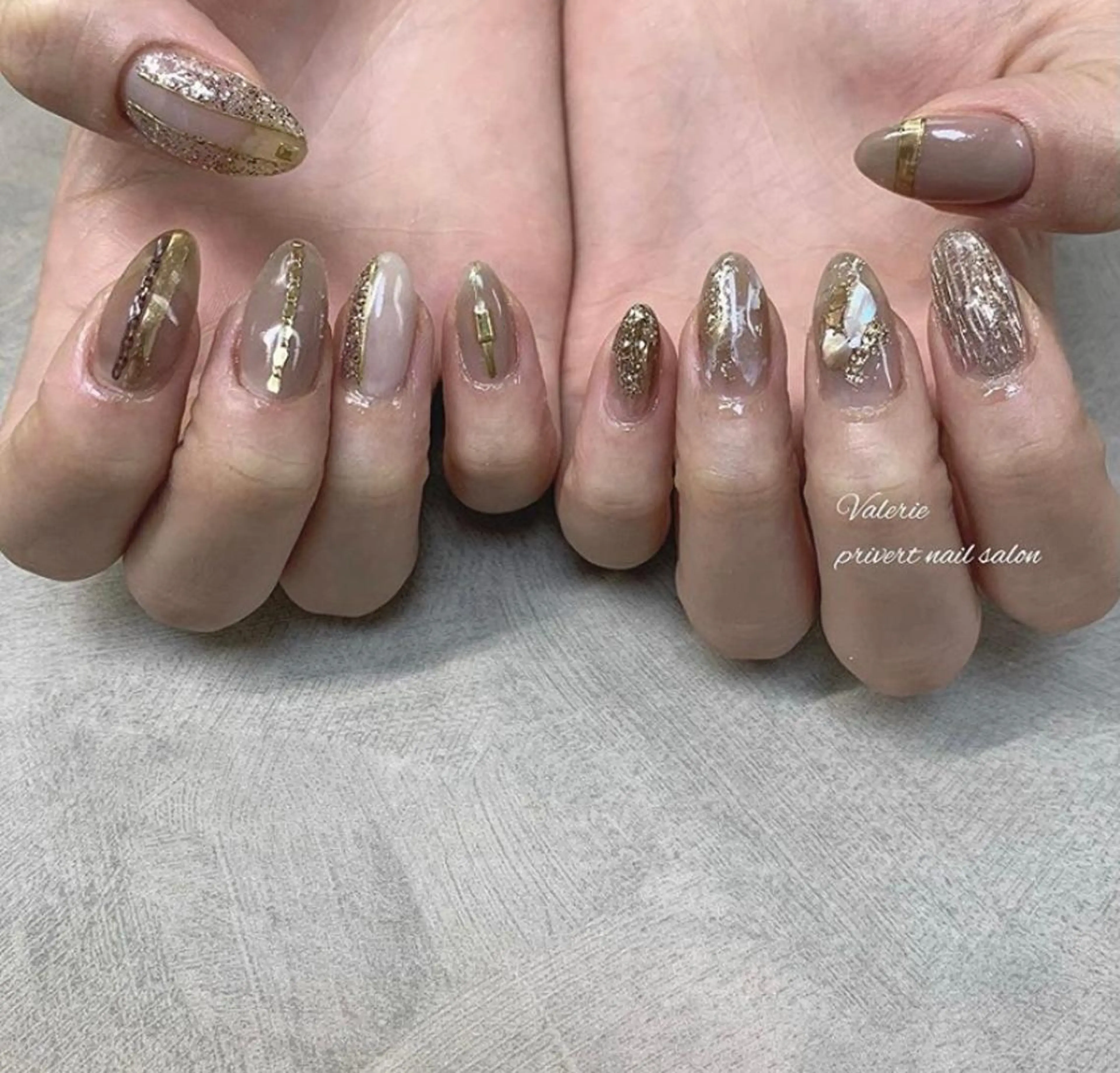 ネイル private nailsalon valerie所属・valerie /  miyuのネイルデザイン