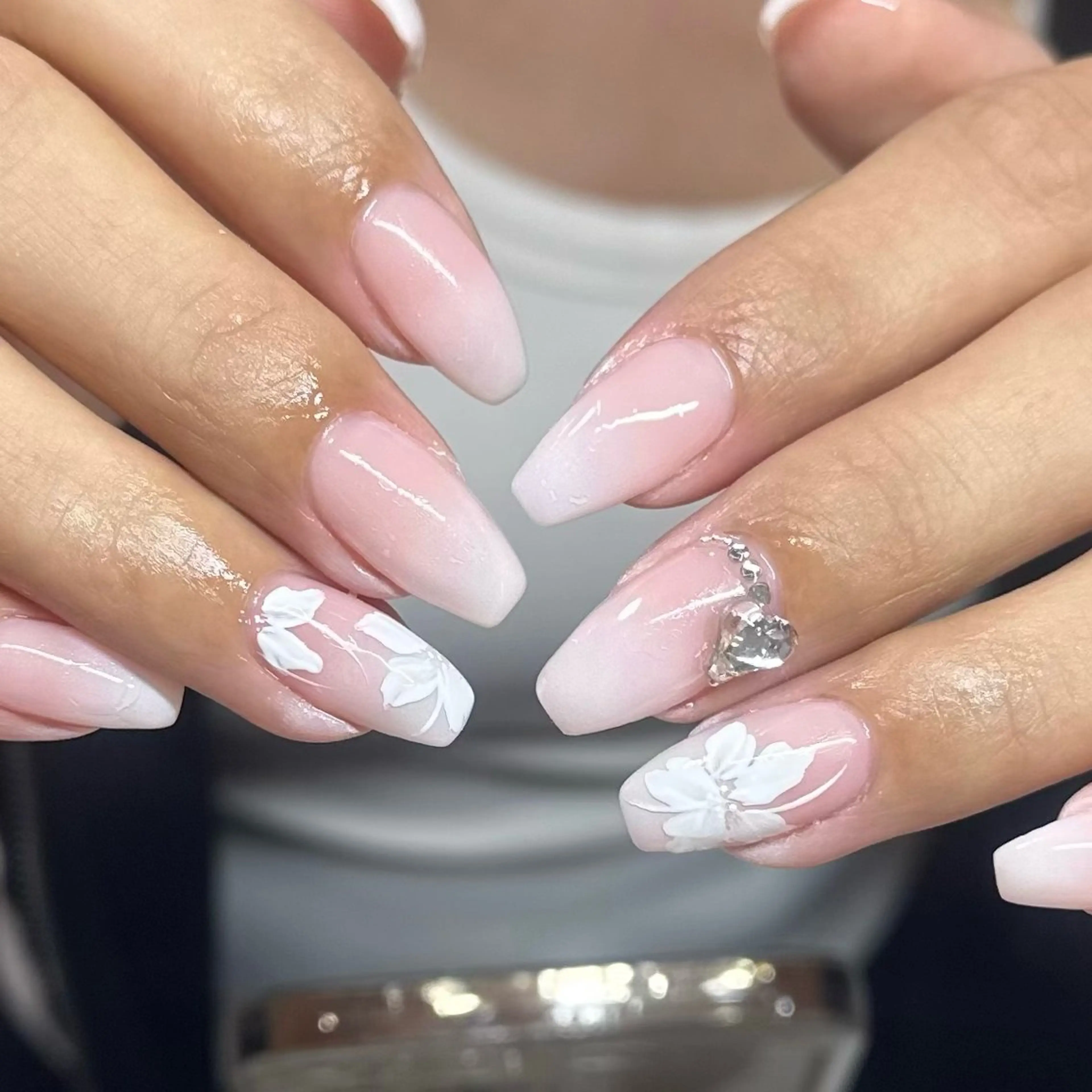 ネイル ブライダルネイル ハンドネイル M' nailのネイルデザイン