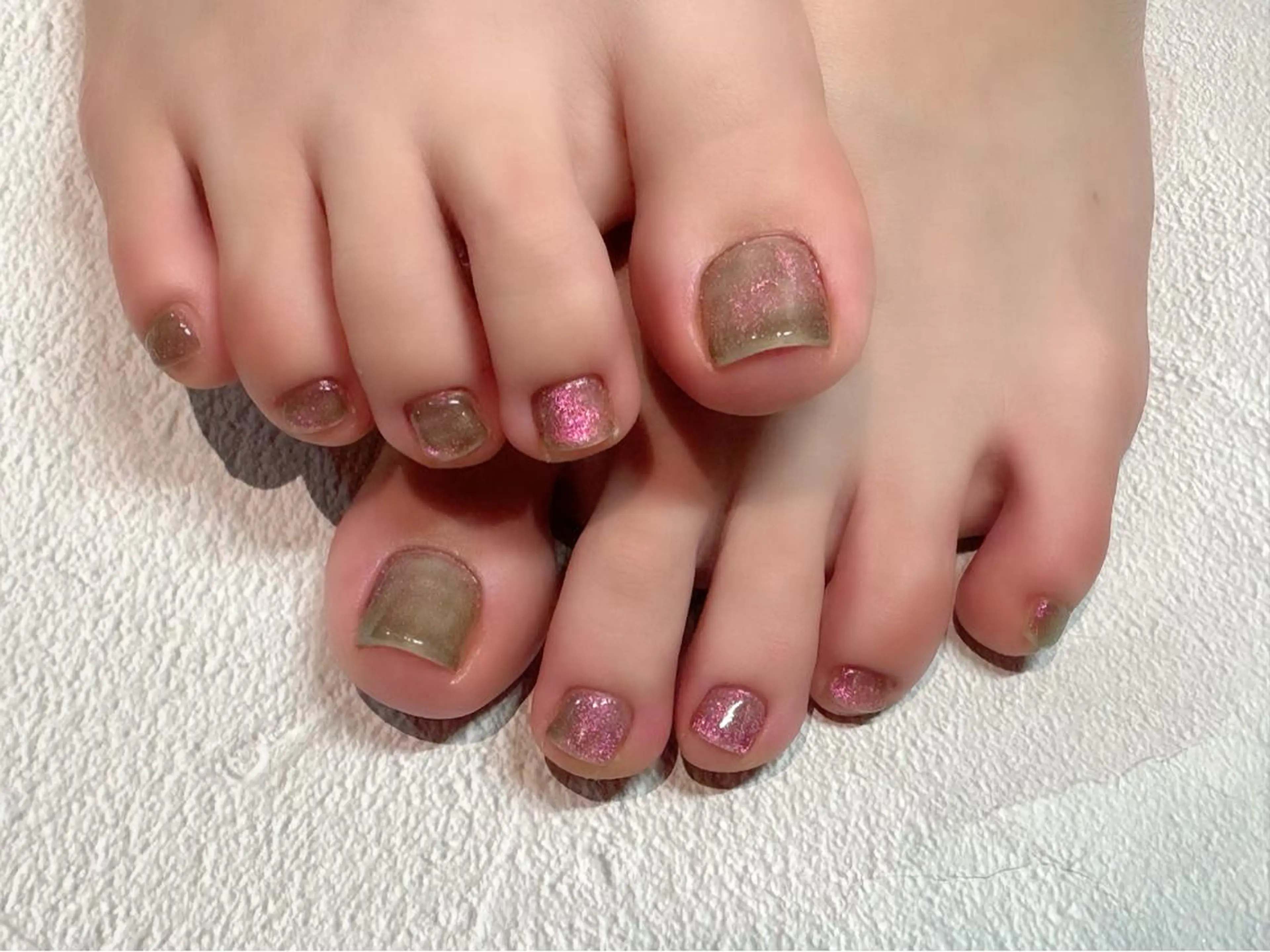 ネイル マグネットネイル フットネイル GO TODAY SHAiRE SALON所属・✨kitamura rie✨のネイルデザイン