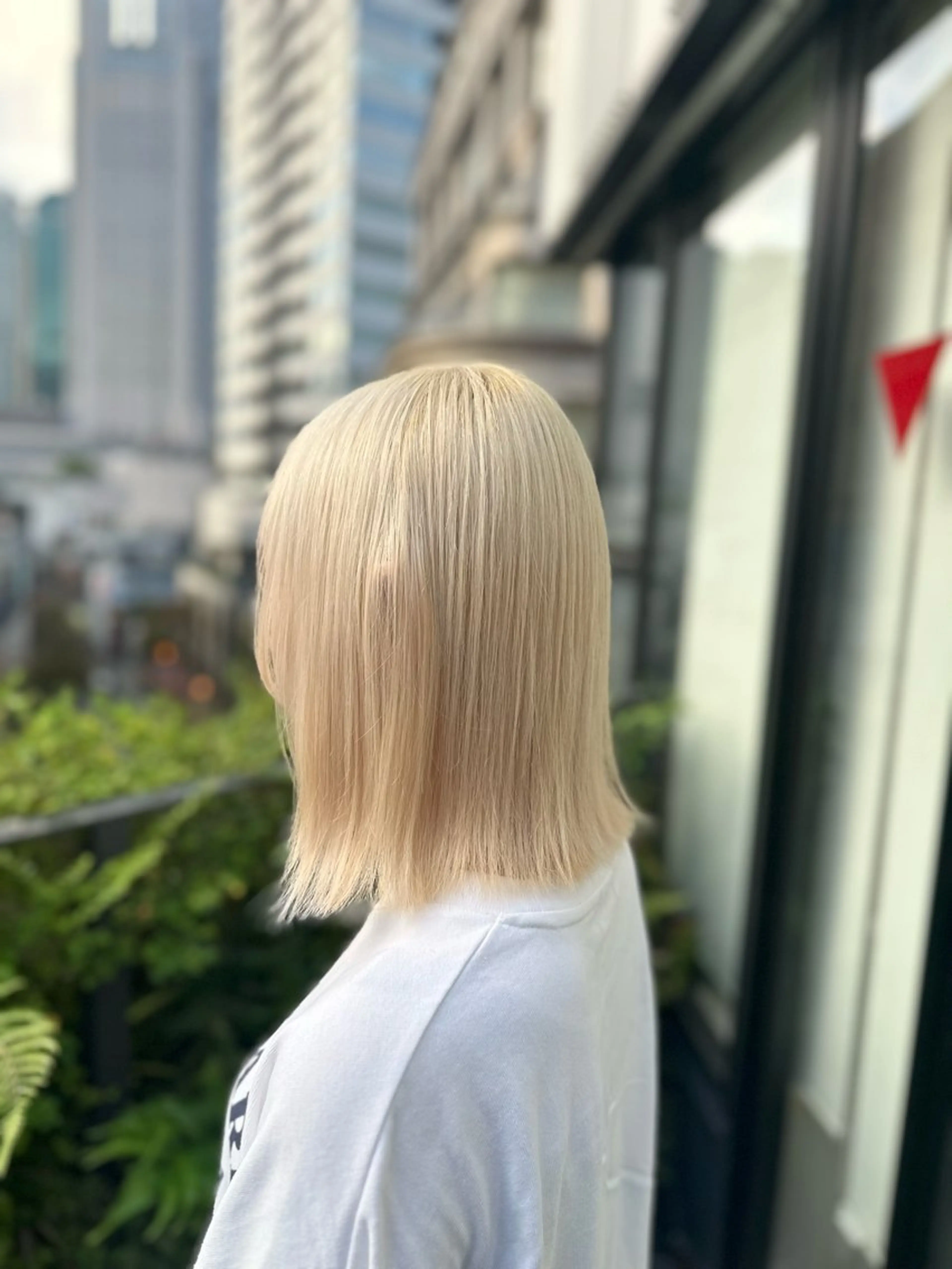 ミディアム ヘアカラー 梅田/茶屋町/ハイト ーン/kizunaのヘアスタイル