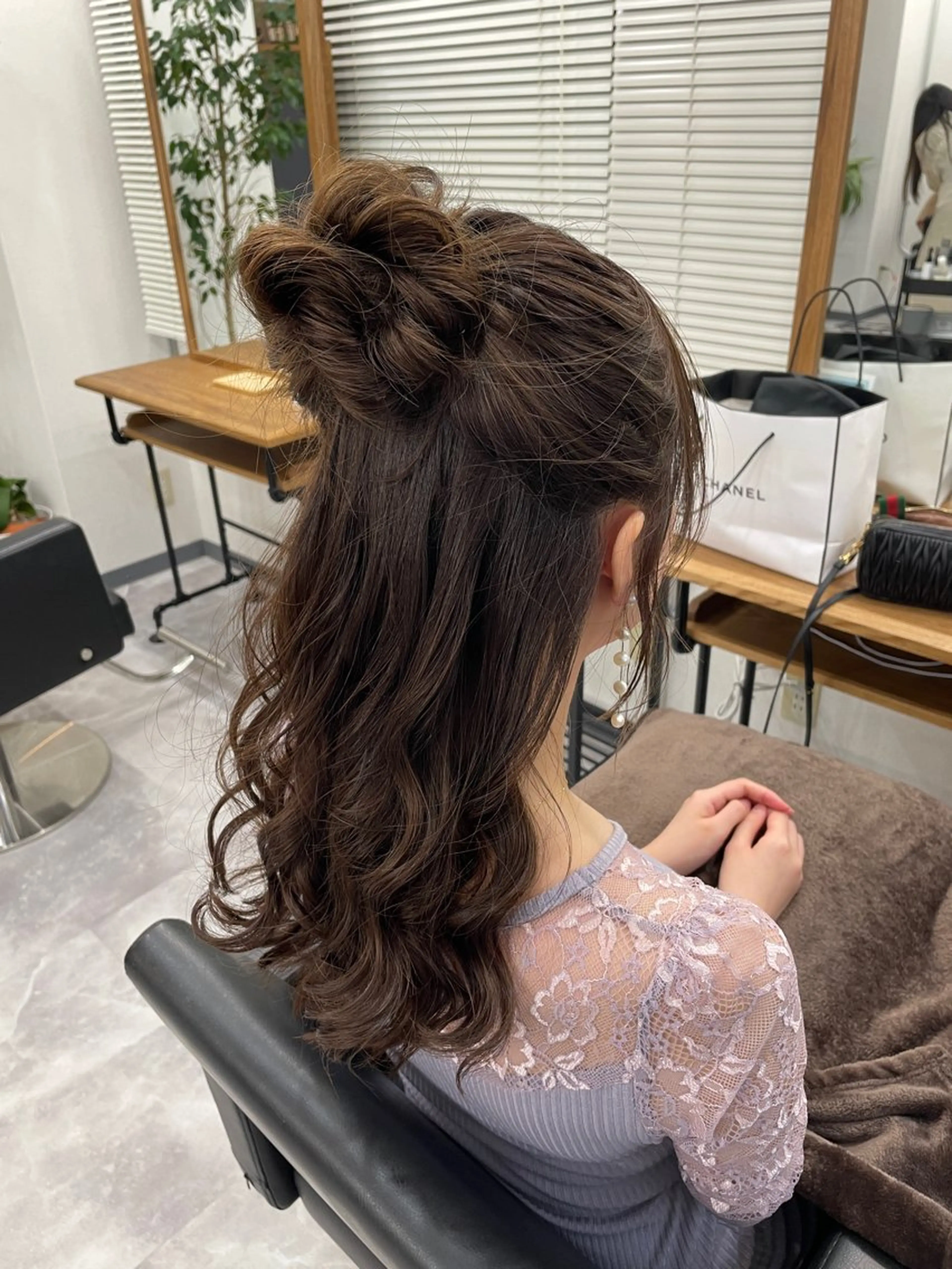 セミロング ヘアセット OGAWA HIROKIのヘアスタイル