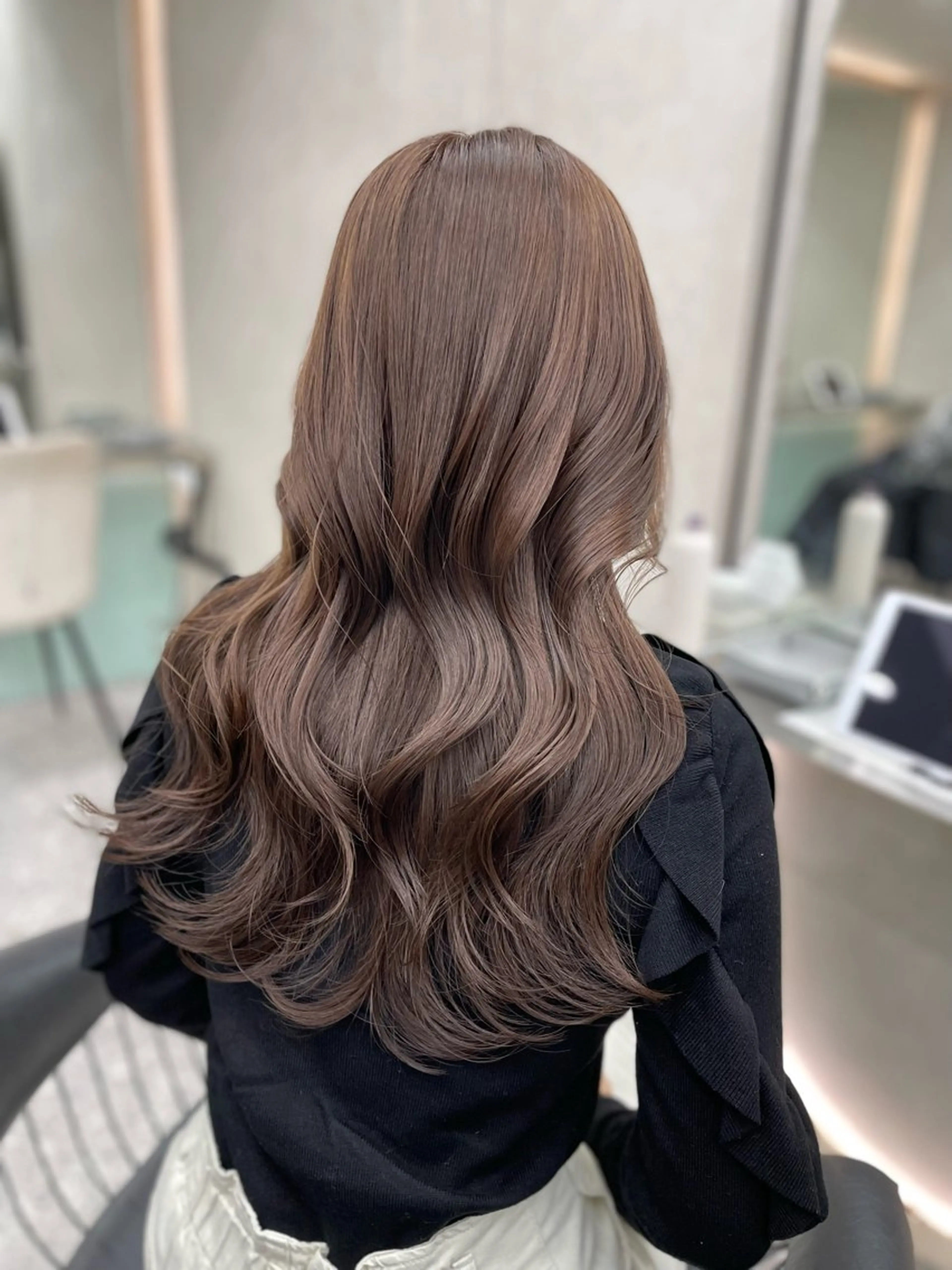 【🌈髪質改善×カラー🌈】美髪カラー＆プレミアムリッチトリートメント🫧の写真