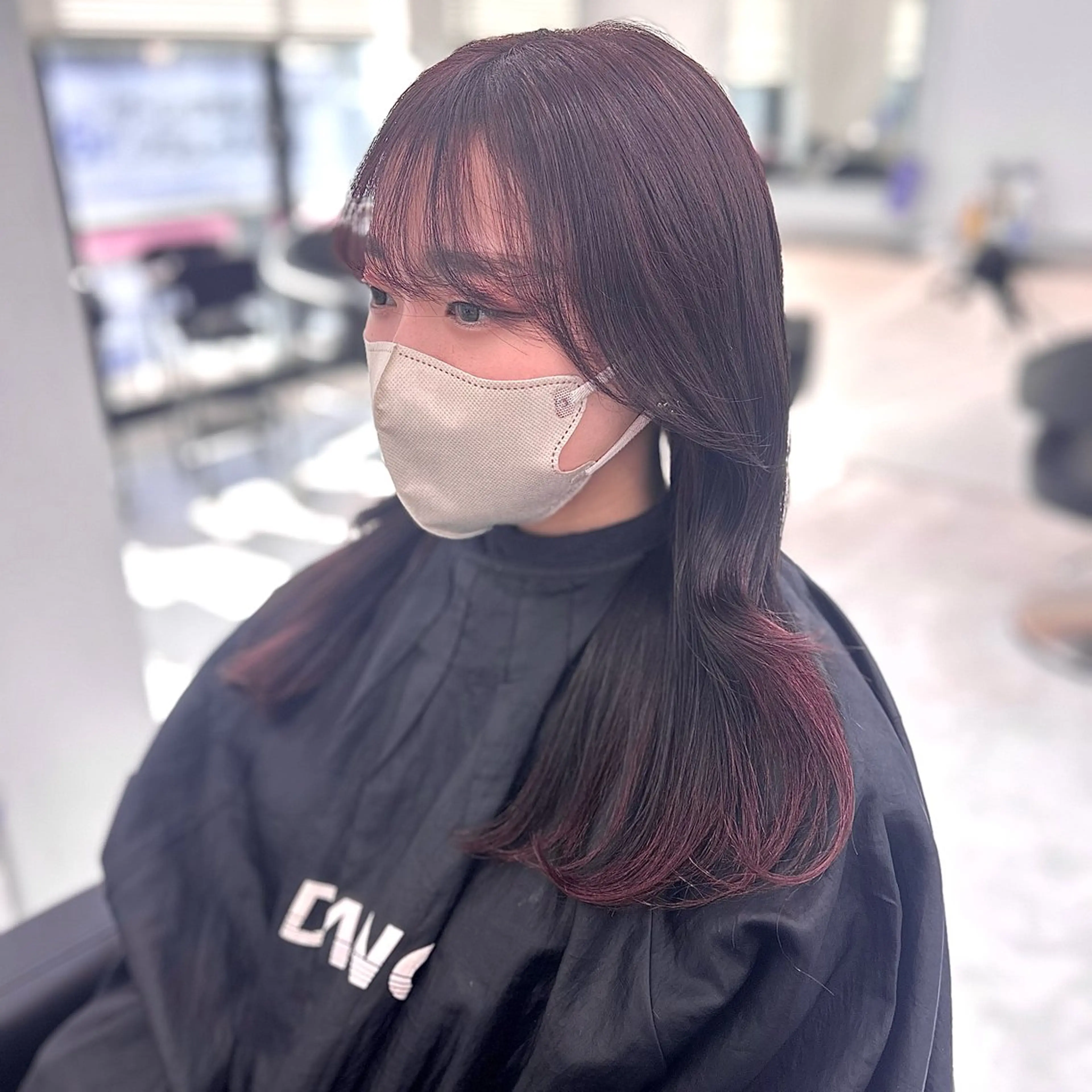 セミロング 🥀艶髪/似合わせ 暖色/まな🥀のヘアスタイル