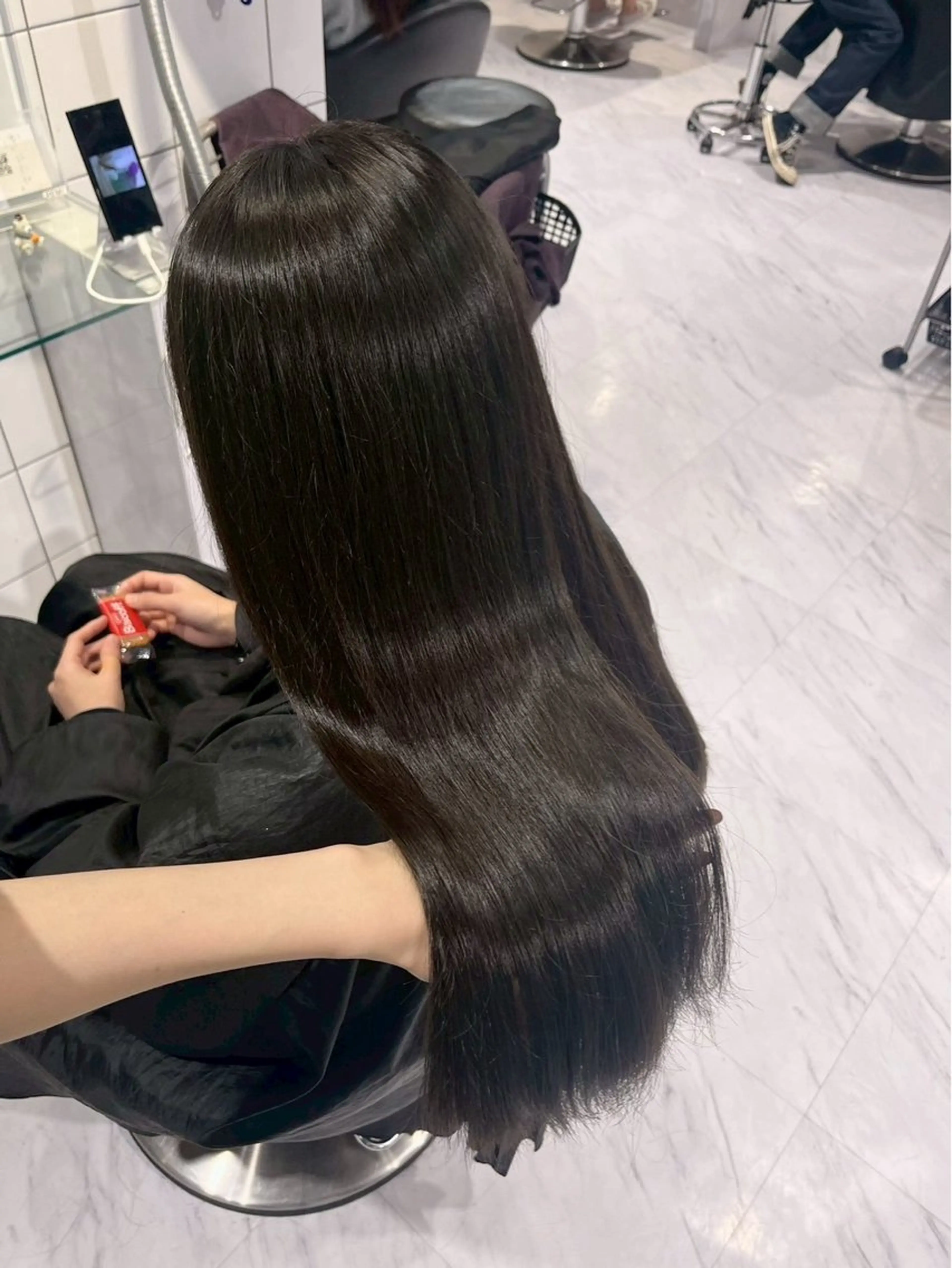 ロング カラー 韓国風透明感カラー‎ /yurinのヘアスタイル