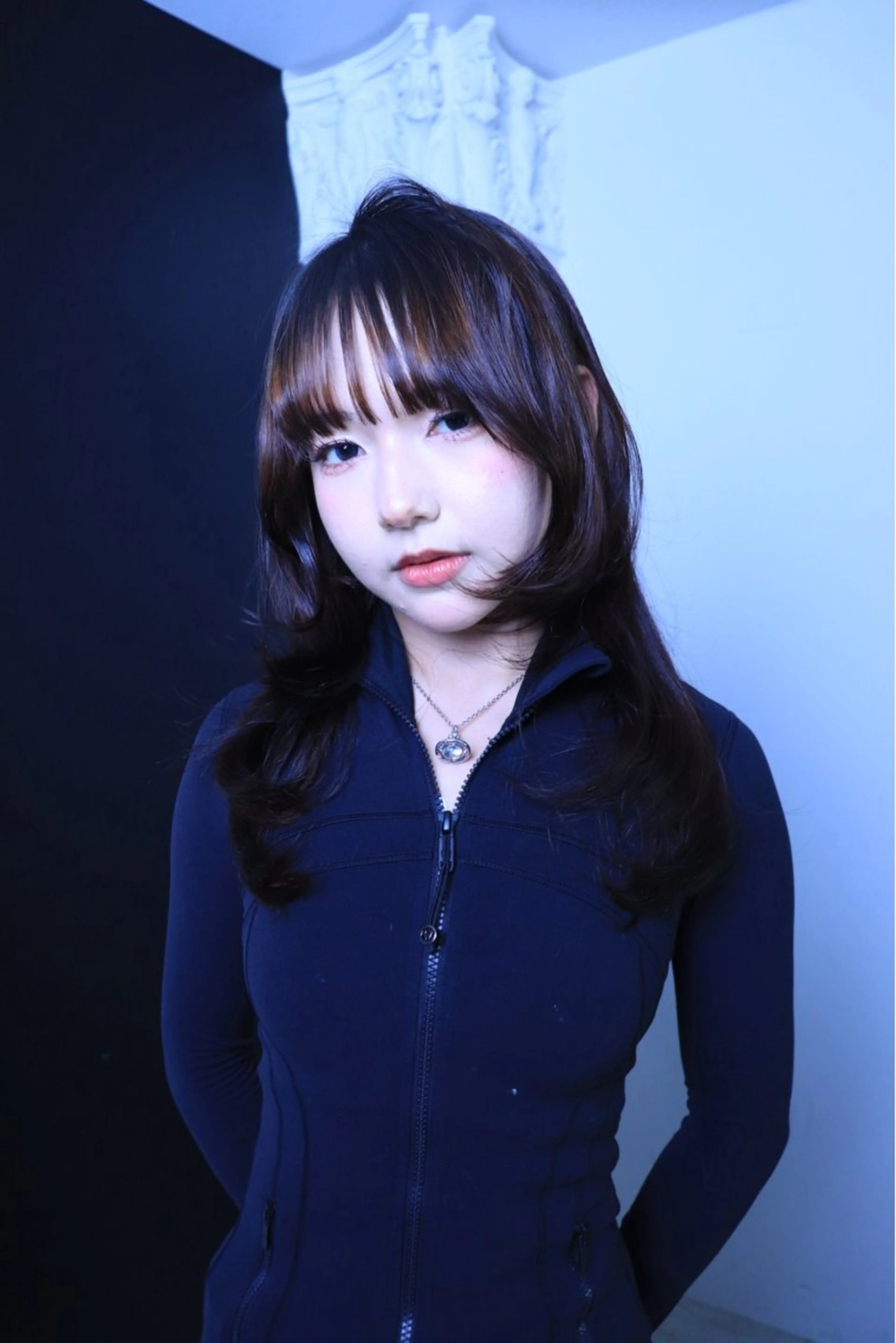 セミロング カラー ヘアアレンジ @kyoniyy KYONIのヘアスタイル