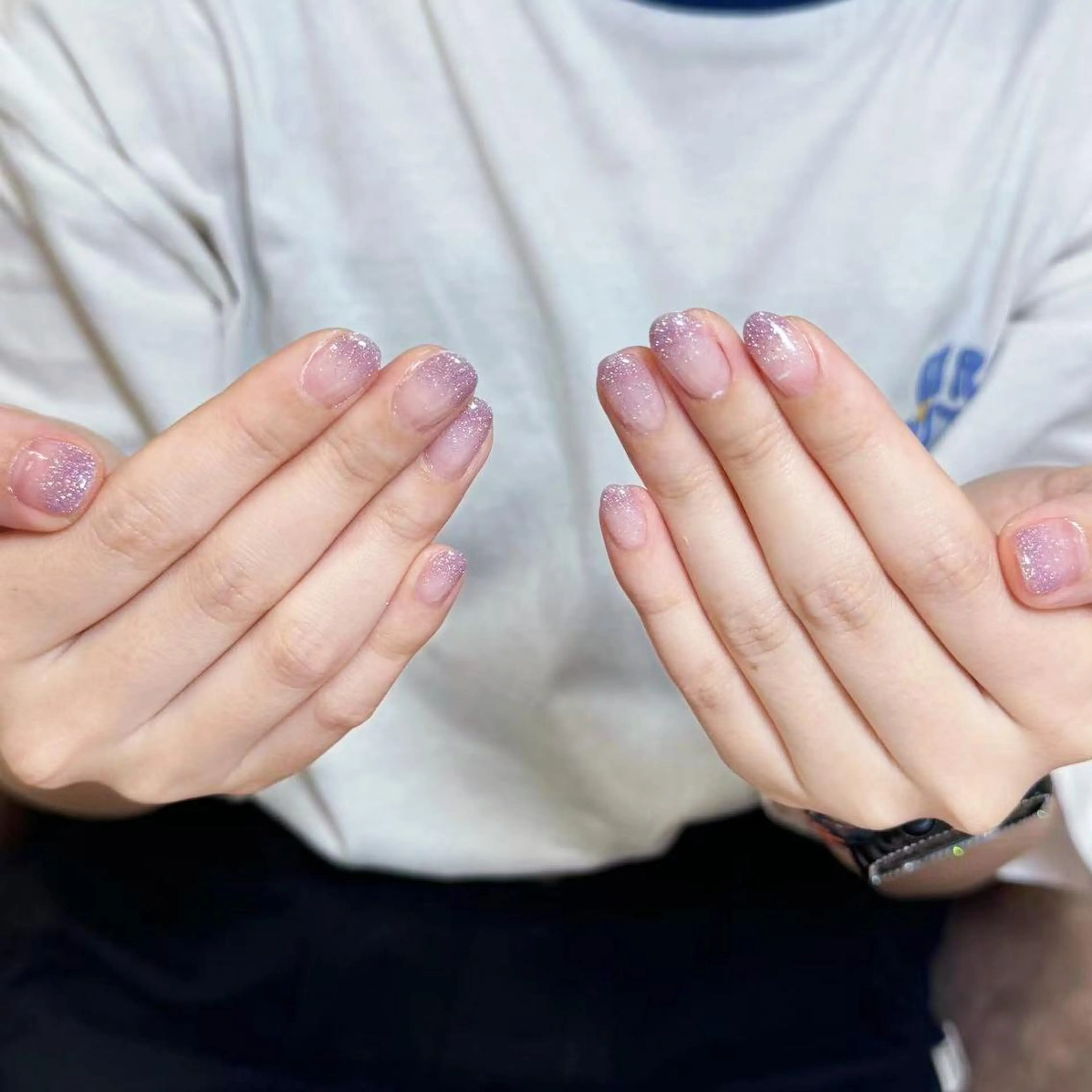 ネイル グラデーション ラメ(グリッター) ラメグラデーション ハンドネイル Diamond NAIL✨のネイルデザイン