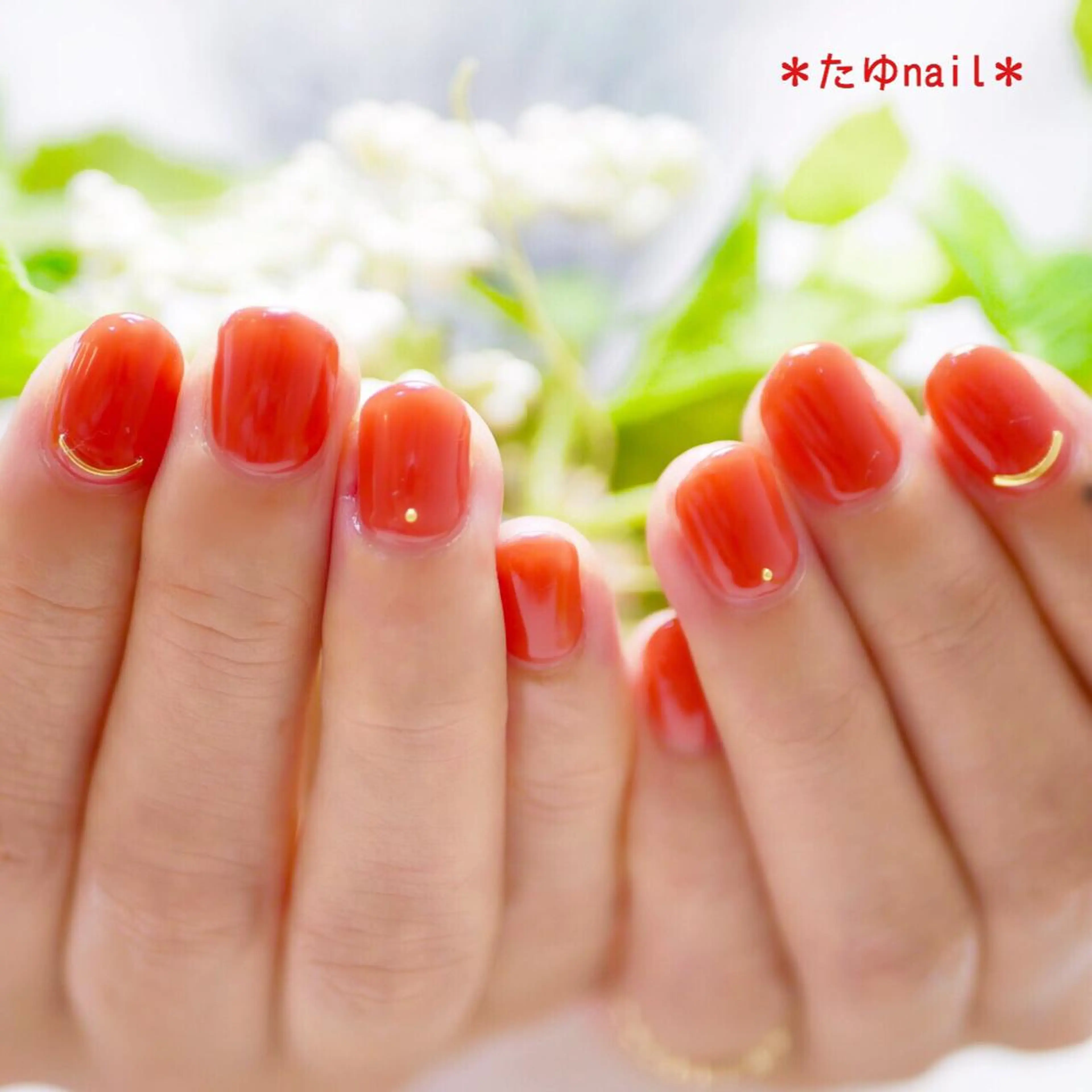 ネイル ハンドネイル ネイルサロン・ネイルスクール　たゆnail所属・ネイルサロン 【たゆnail】のネイルデザイン