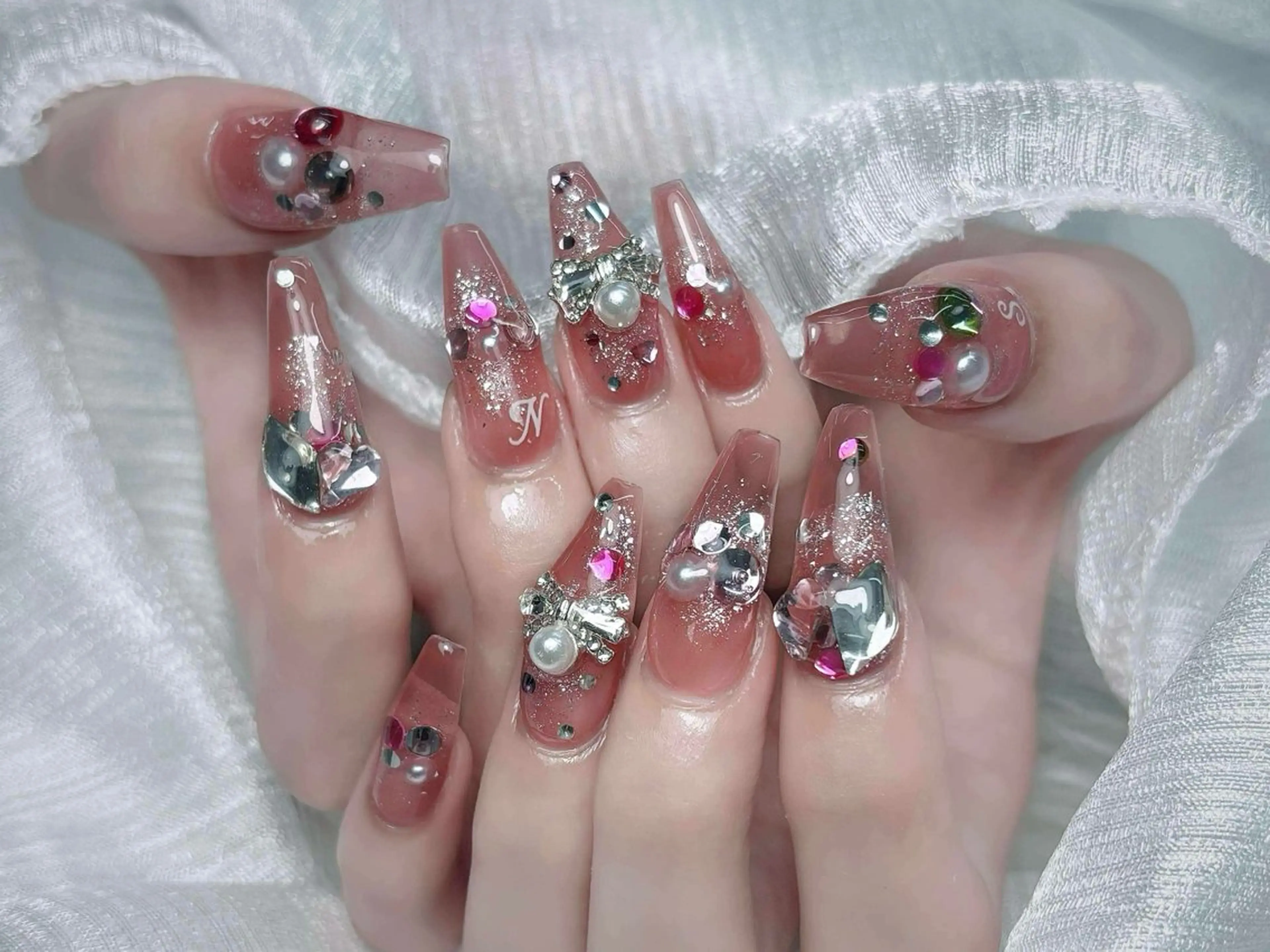 ネイル ハンドネイル ハンドケア Nova Nail Nambaのネイルデザイン