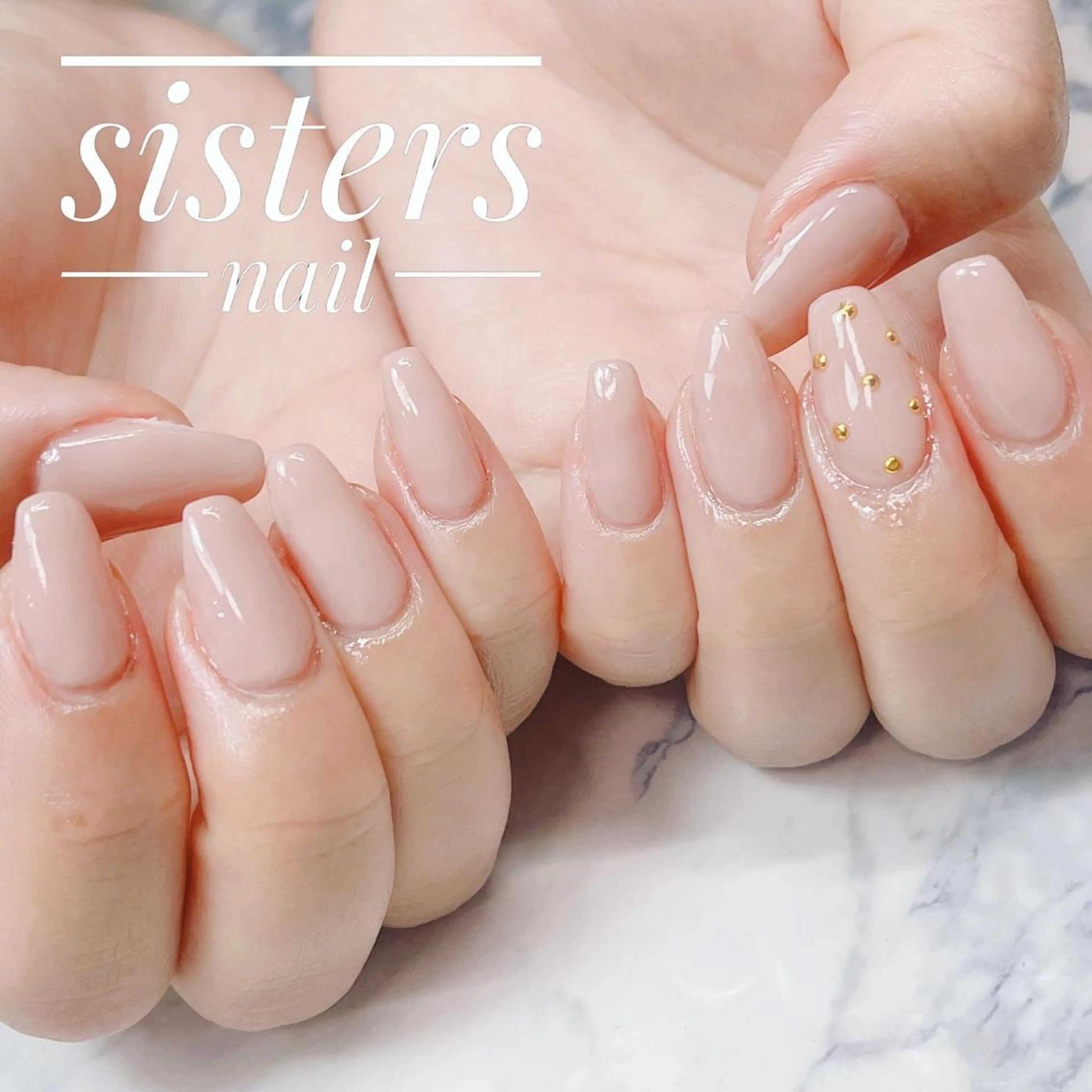 ネイル アートネイル オフィスネイル シンプルネイル sisters nail.fのネイルデザイン