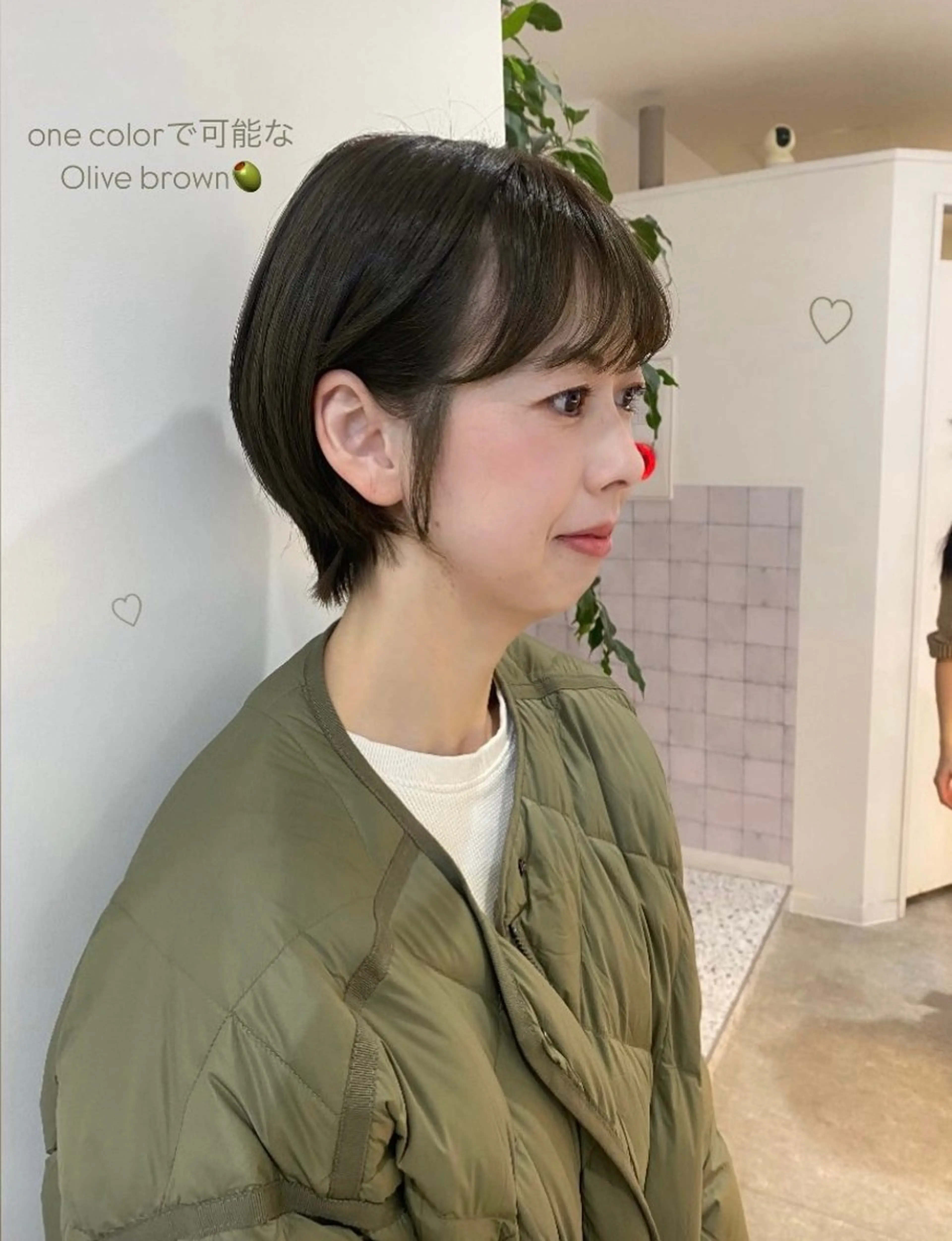 カラー AO所属・RISAKO 艶髪モテヘア🎀府中のヘアスタイル