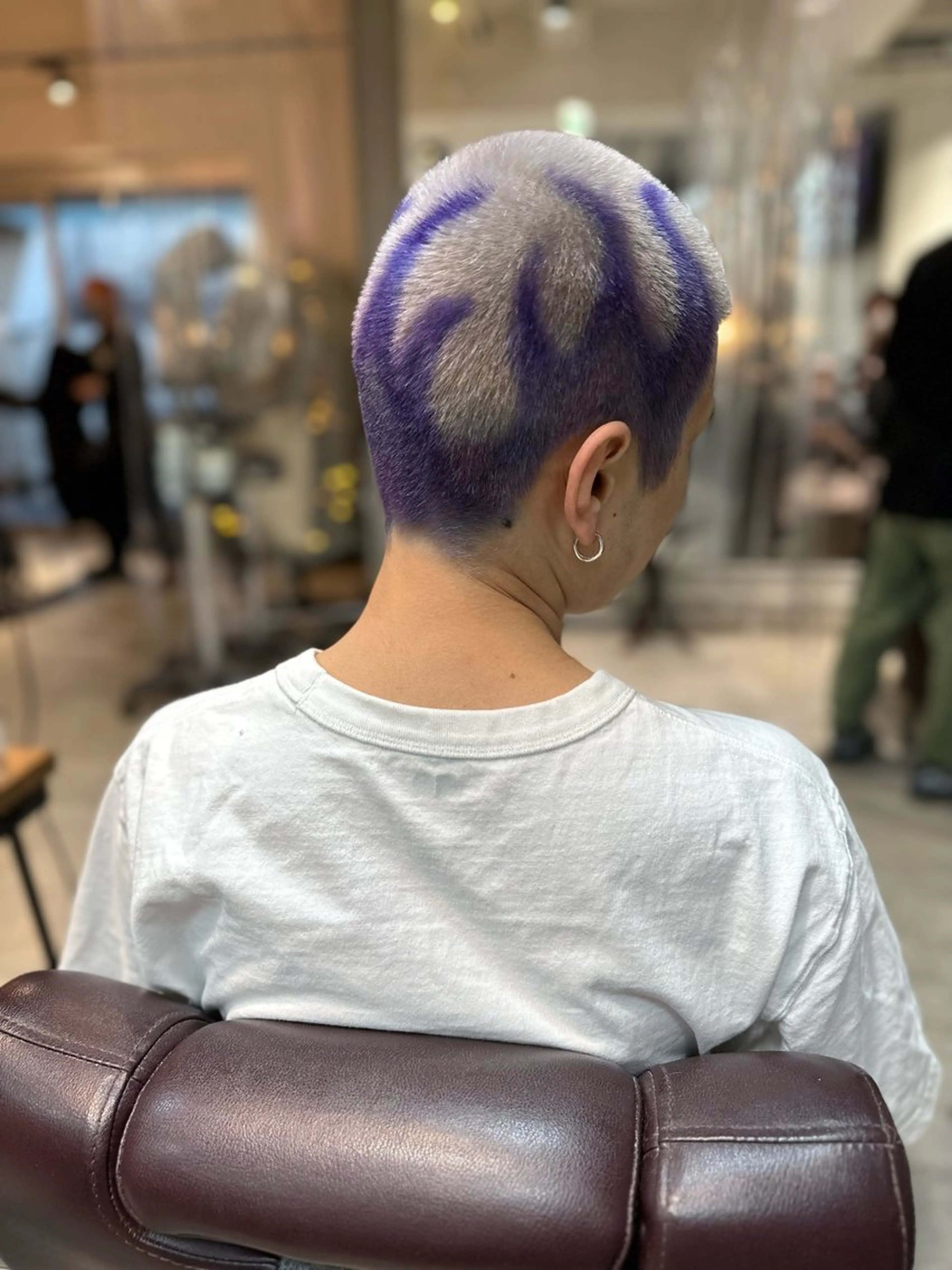 ショート ヘアカラー トリートメント BRAIDS💎愛子 大人ハイライト💎のヘアスタイル