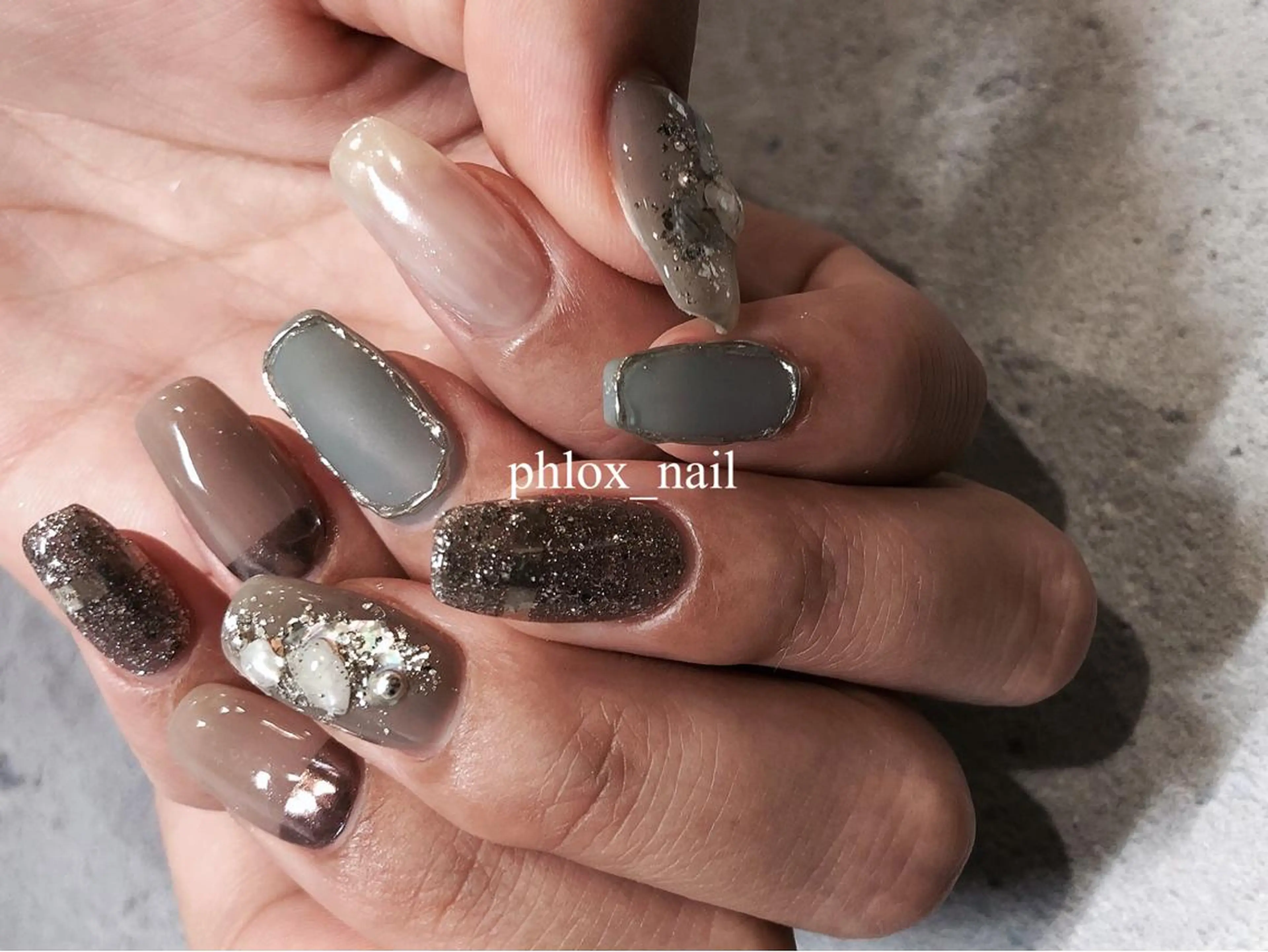 ネイル s/w _shokoのネイルデザイン