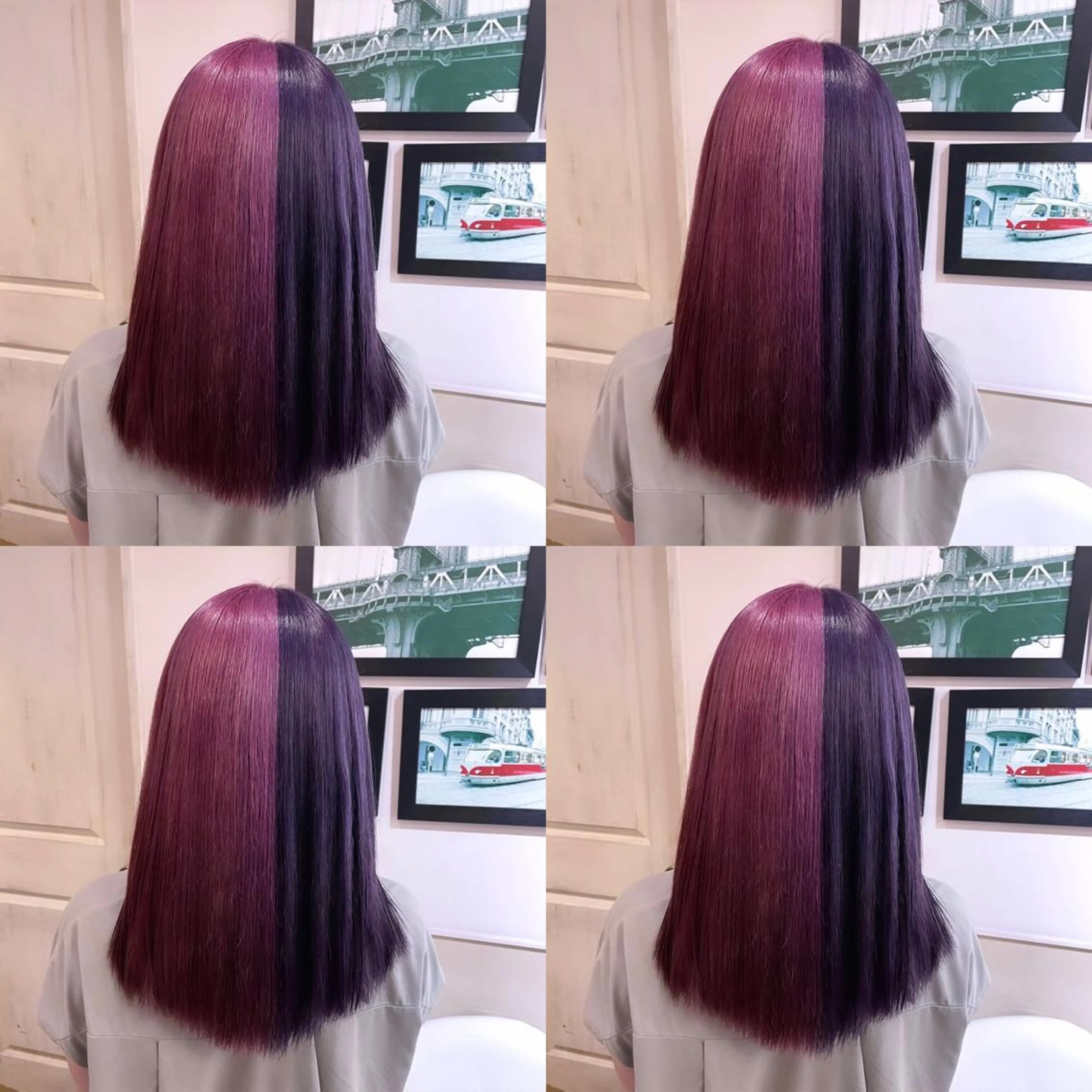 ロング カラー ピンクカラー パープルカラー 🌟トップデザイナー 高橋🌟のヘアスタイル