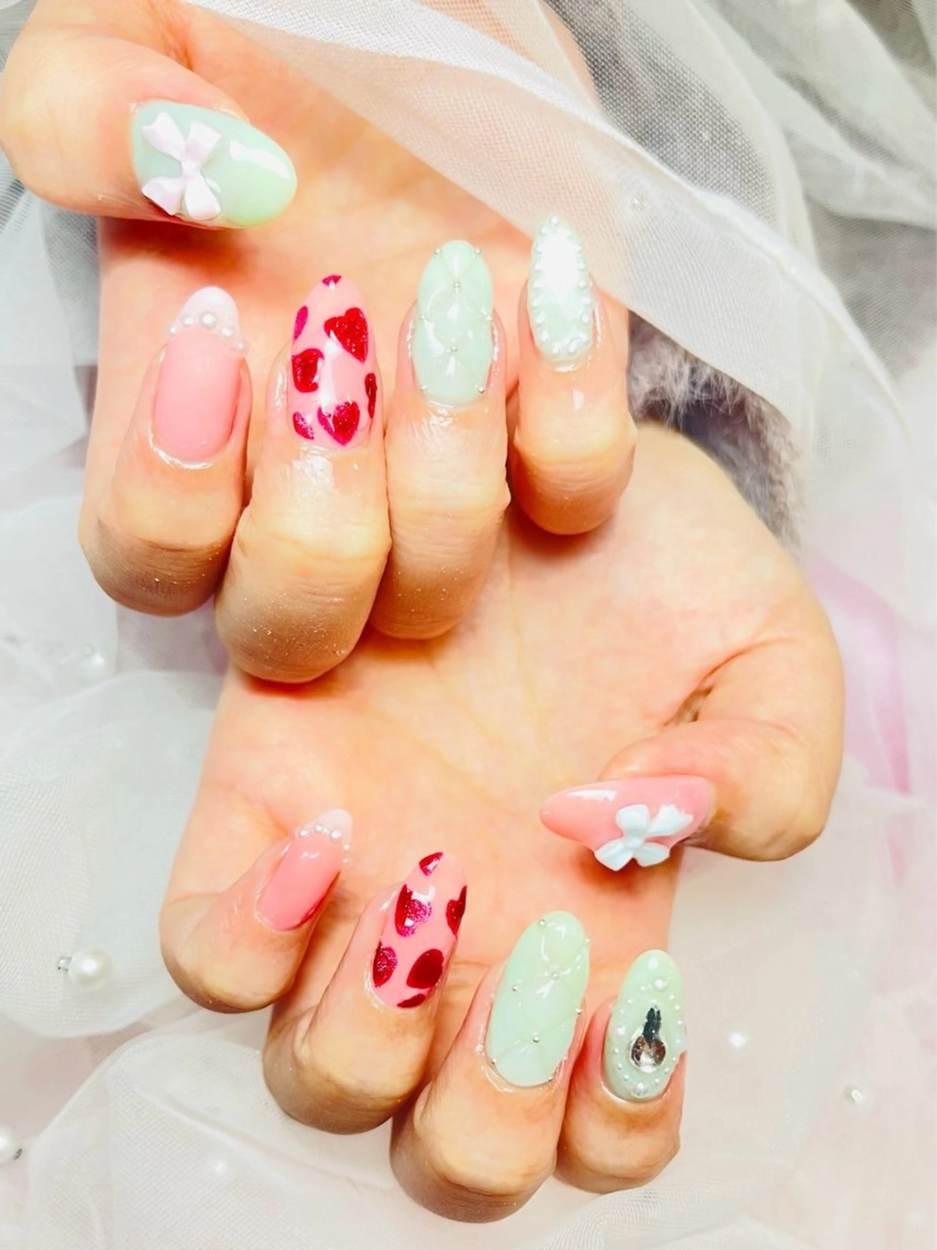 ネイル ハンドネイル PINKY nail所属・ピンキー 池田公園店のネイルデザイン