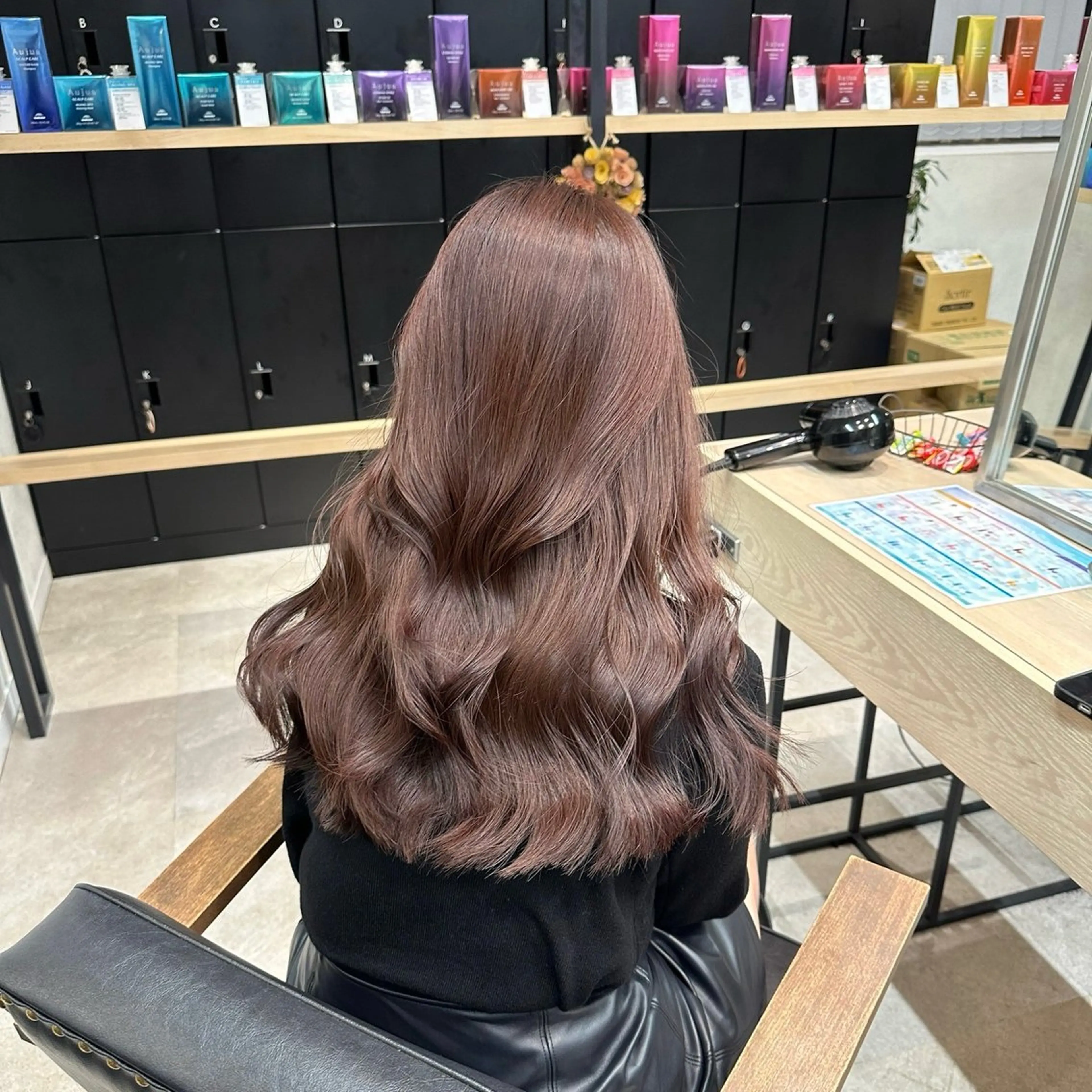 ロング カラー メンズパーマ /髪質改善/はるたのヘアスタイル