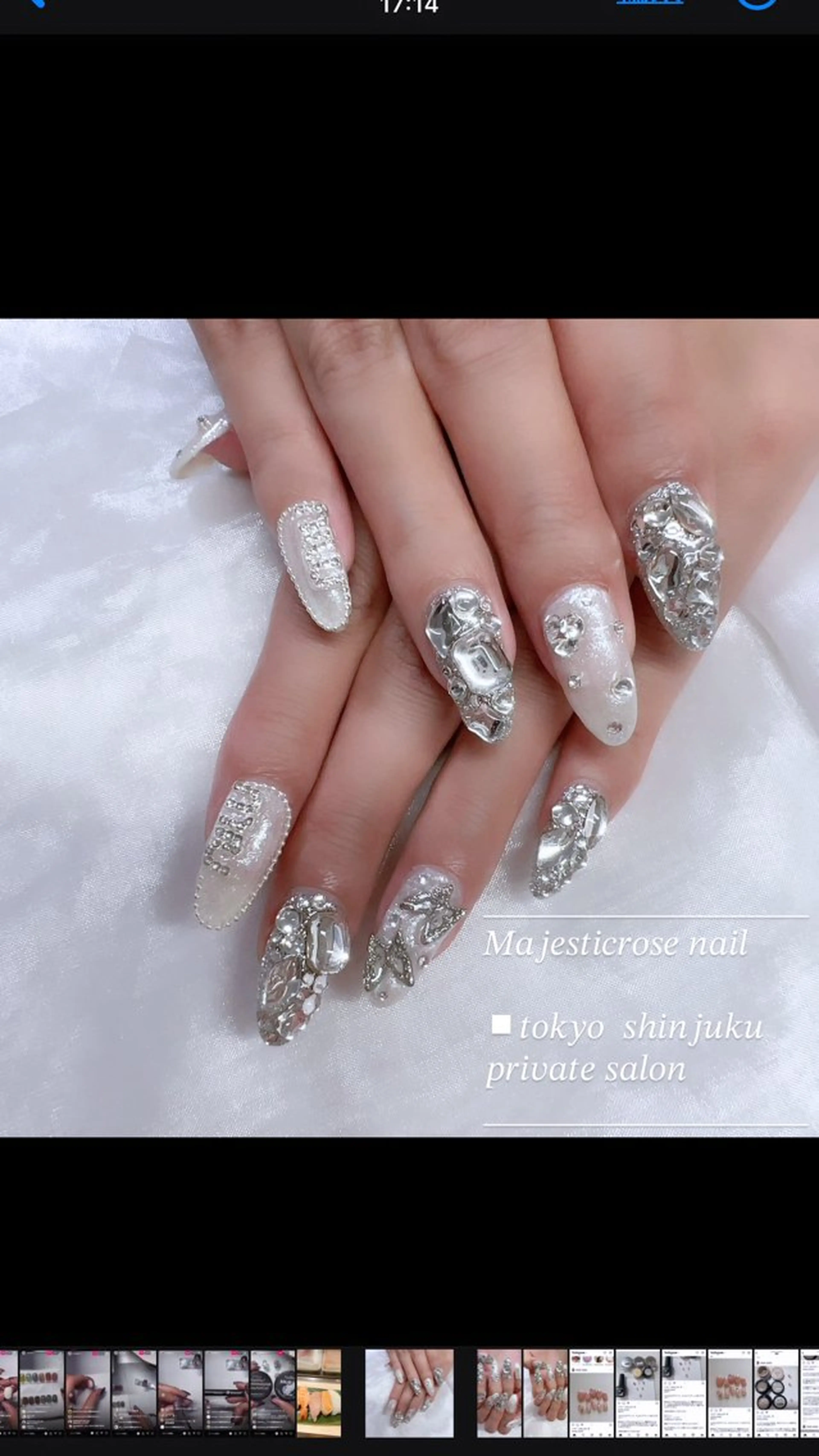 ネイル Rire_eye+beauty_nail所属・Rire_ nail_yukiのネイルデザイン