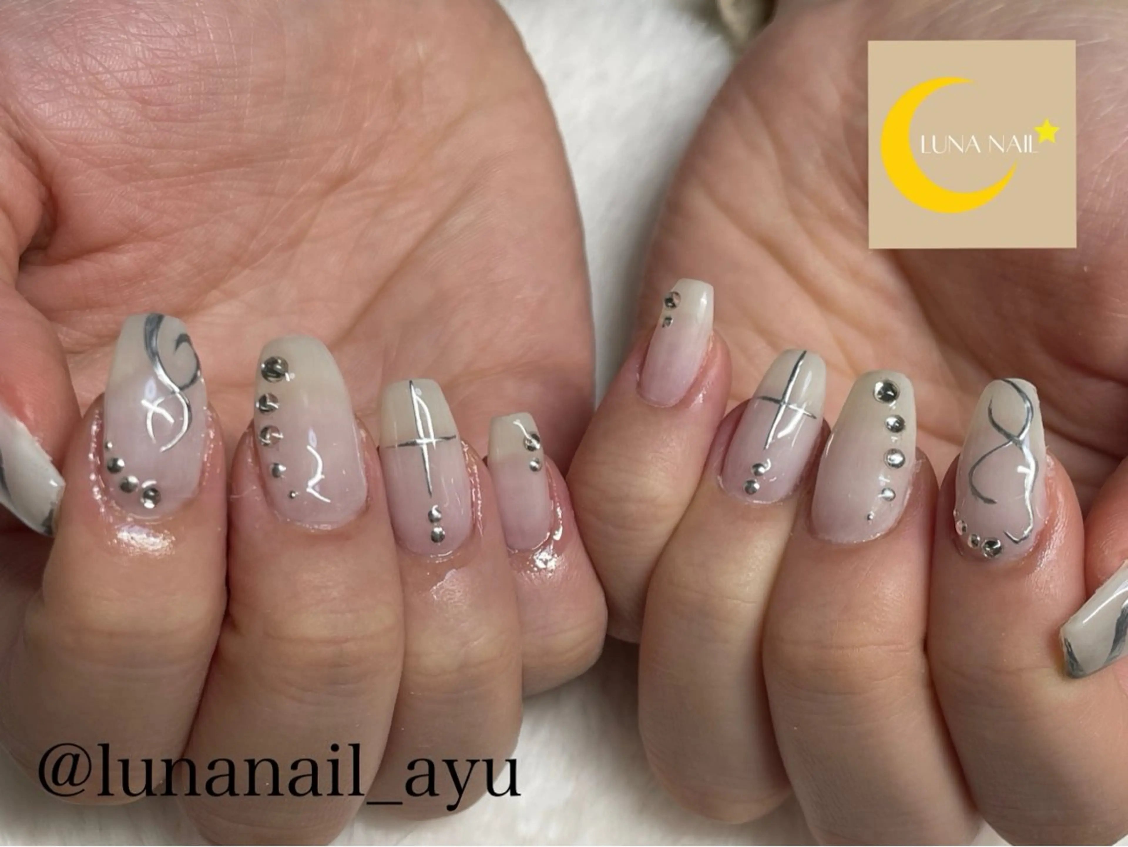 ネイル ハンドネイル 🌙LUNA  NAIL⭐️所属・LUNA NAIL ayuのネイルデザイン