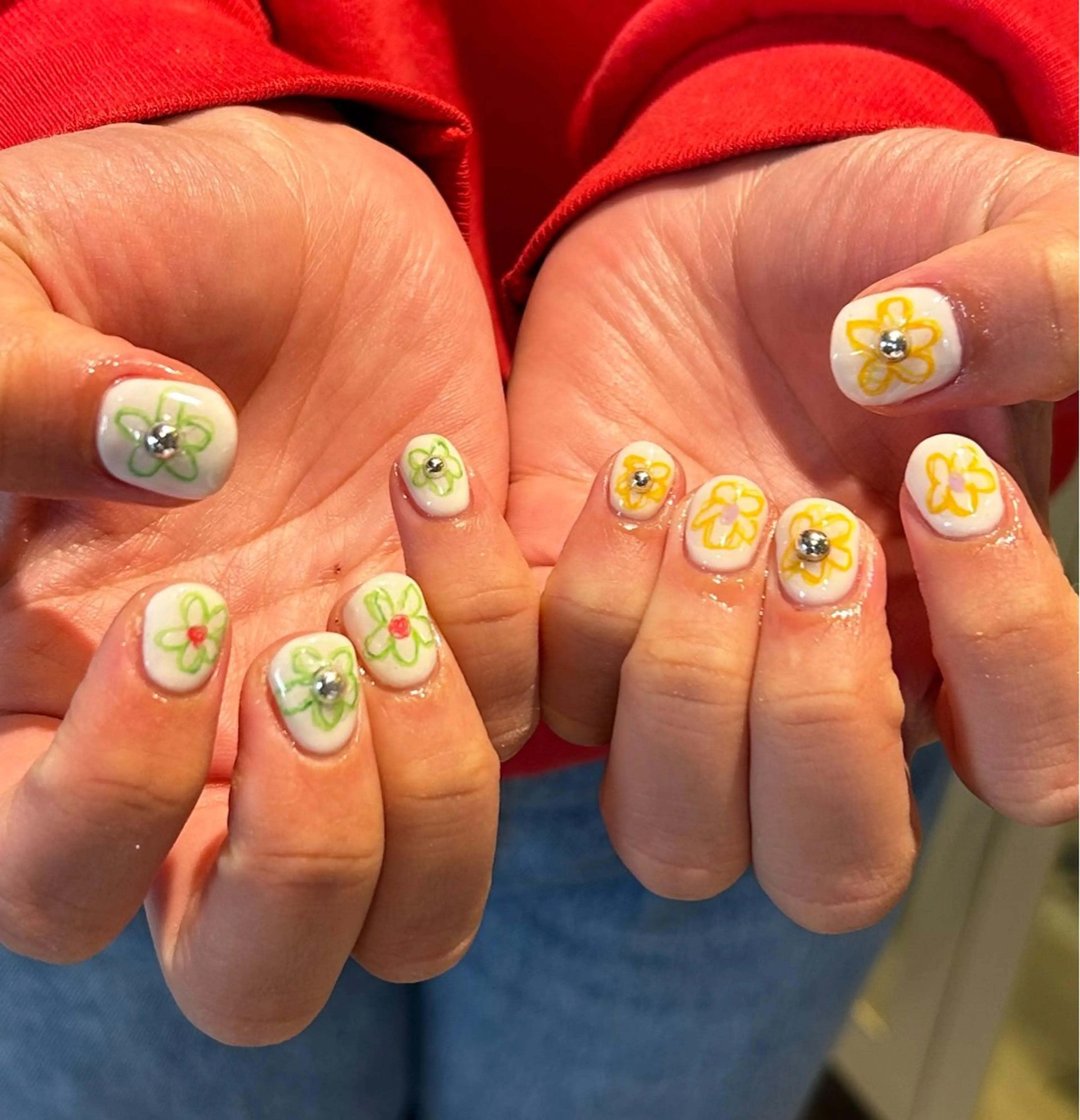 ネイル ハンドネイル ハンドケア 個性派ネイル シノのネイルデザイン