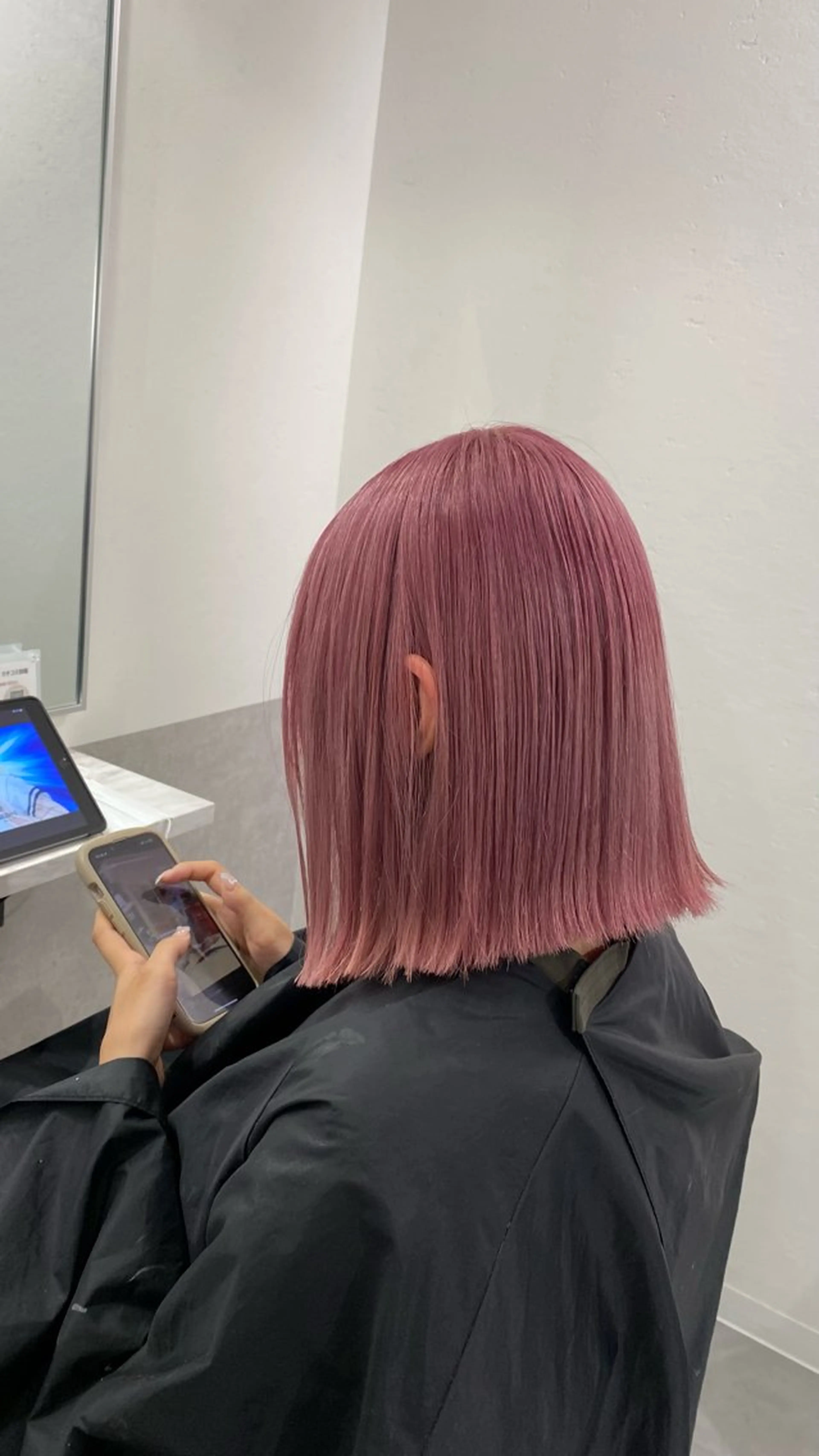 ショート CIERA.南船場所属・yuna🧡/心斎橋 ハイトーン/ブリーチのヘアスタイル