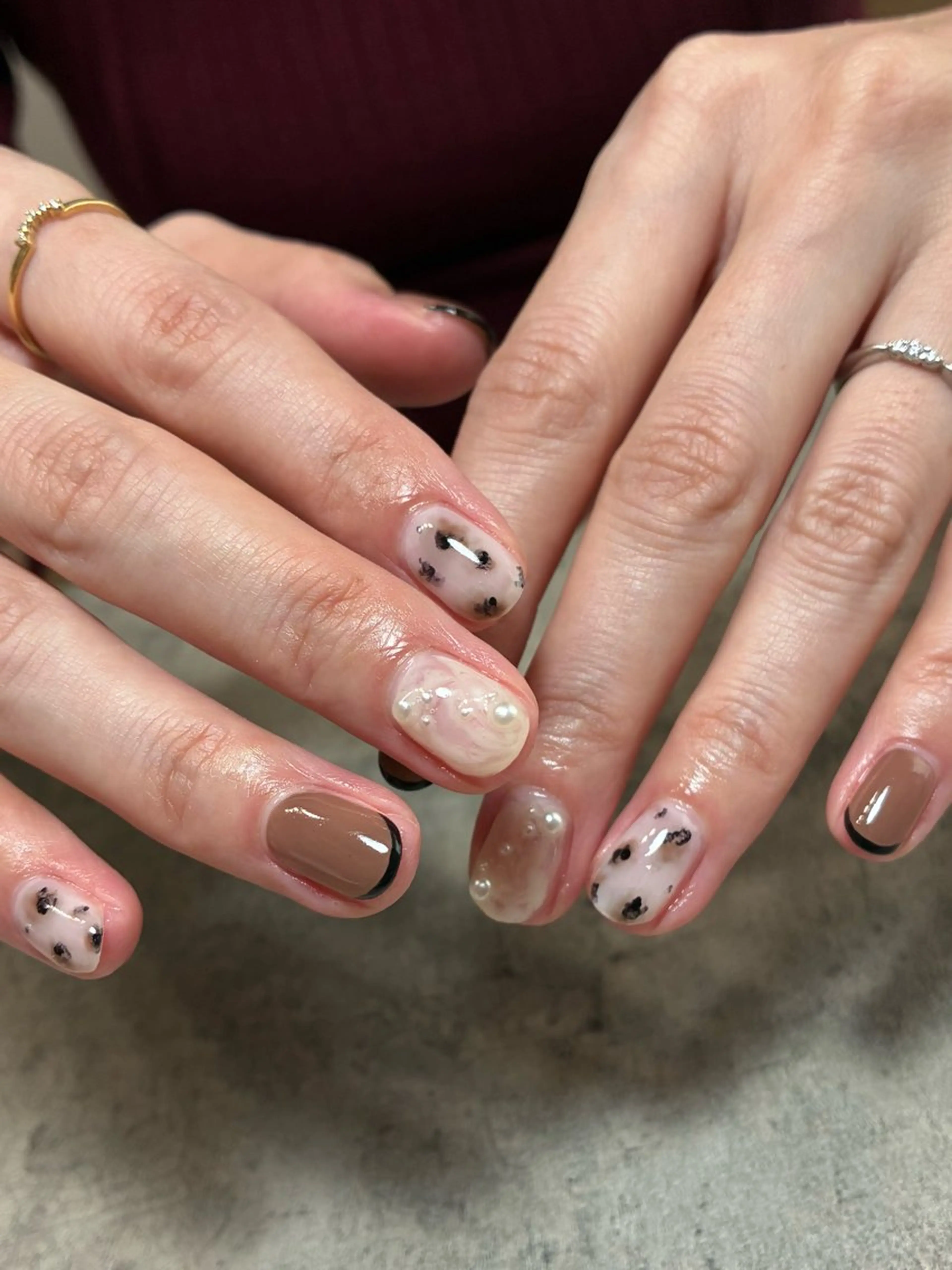 ネイル ハンドネイル nail salon Lipine 新守山のネイルデザイン