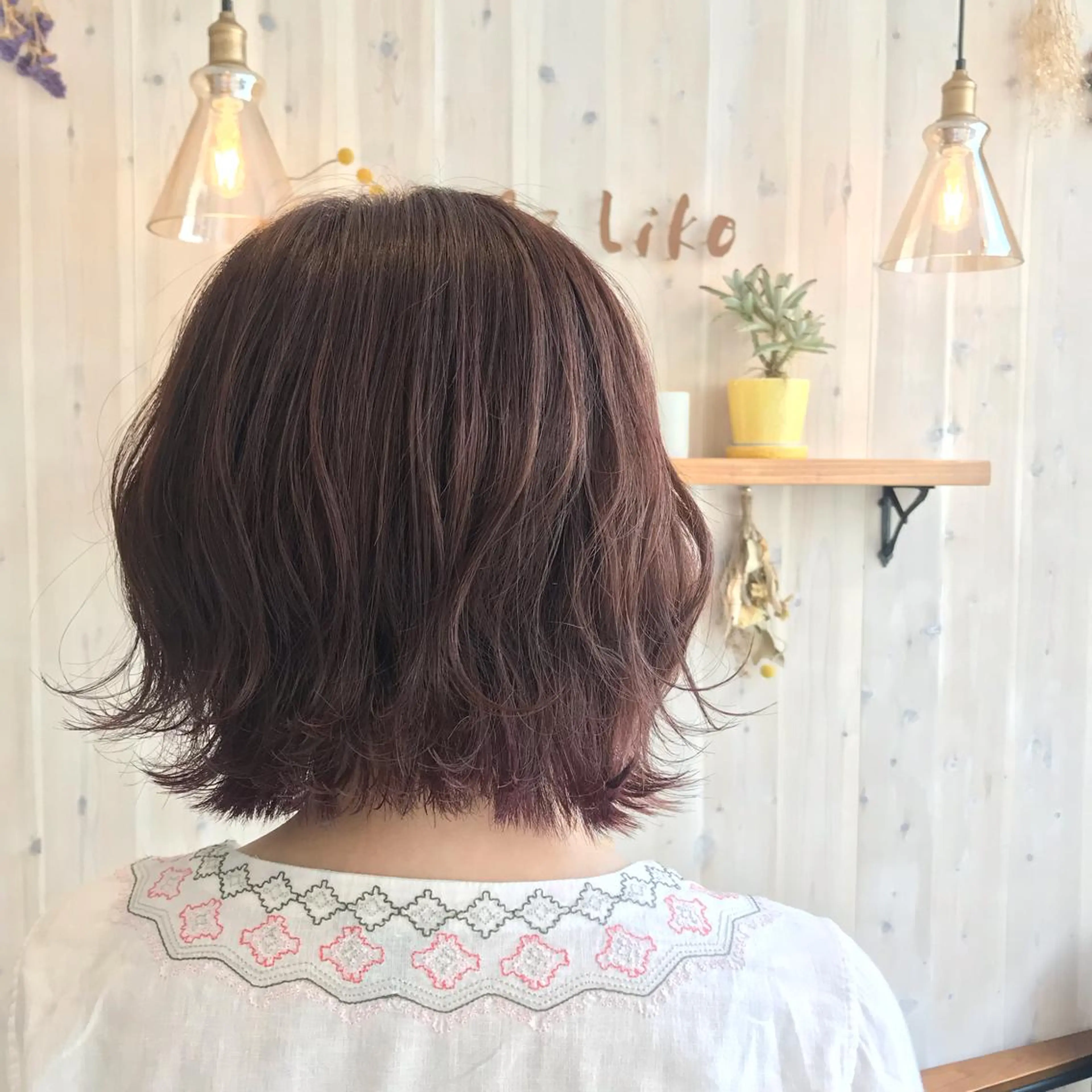 ショート カラー 透明感カラー/ 寺田千雅子のヘアスタイル